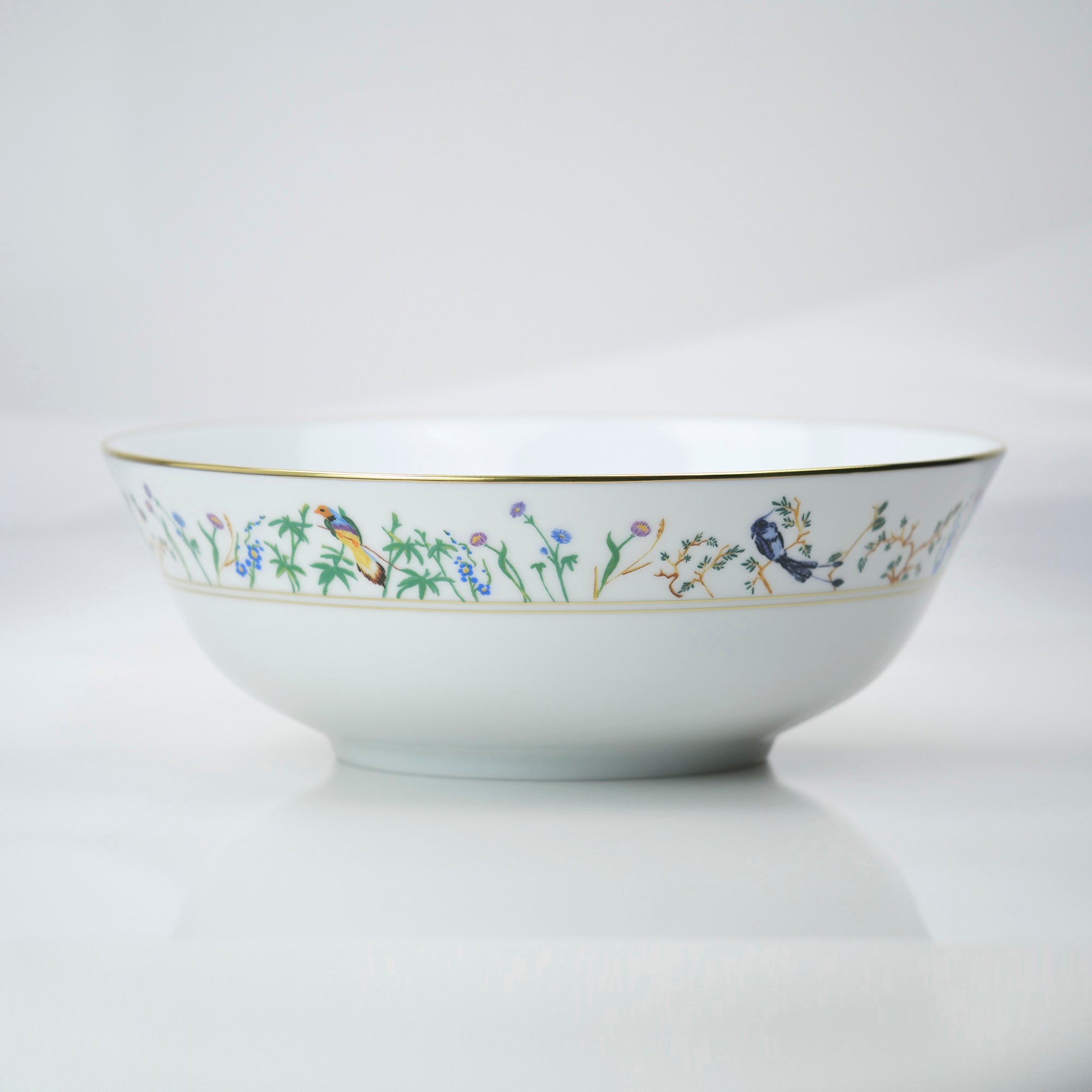 Tiffany & Co. AUDUBON serving bowl, large, Limoges porcelain, in good condition