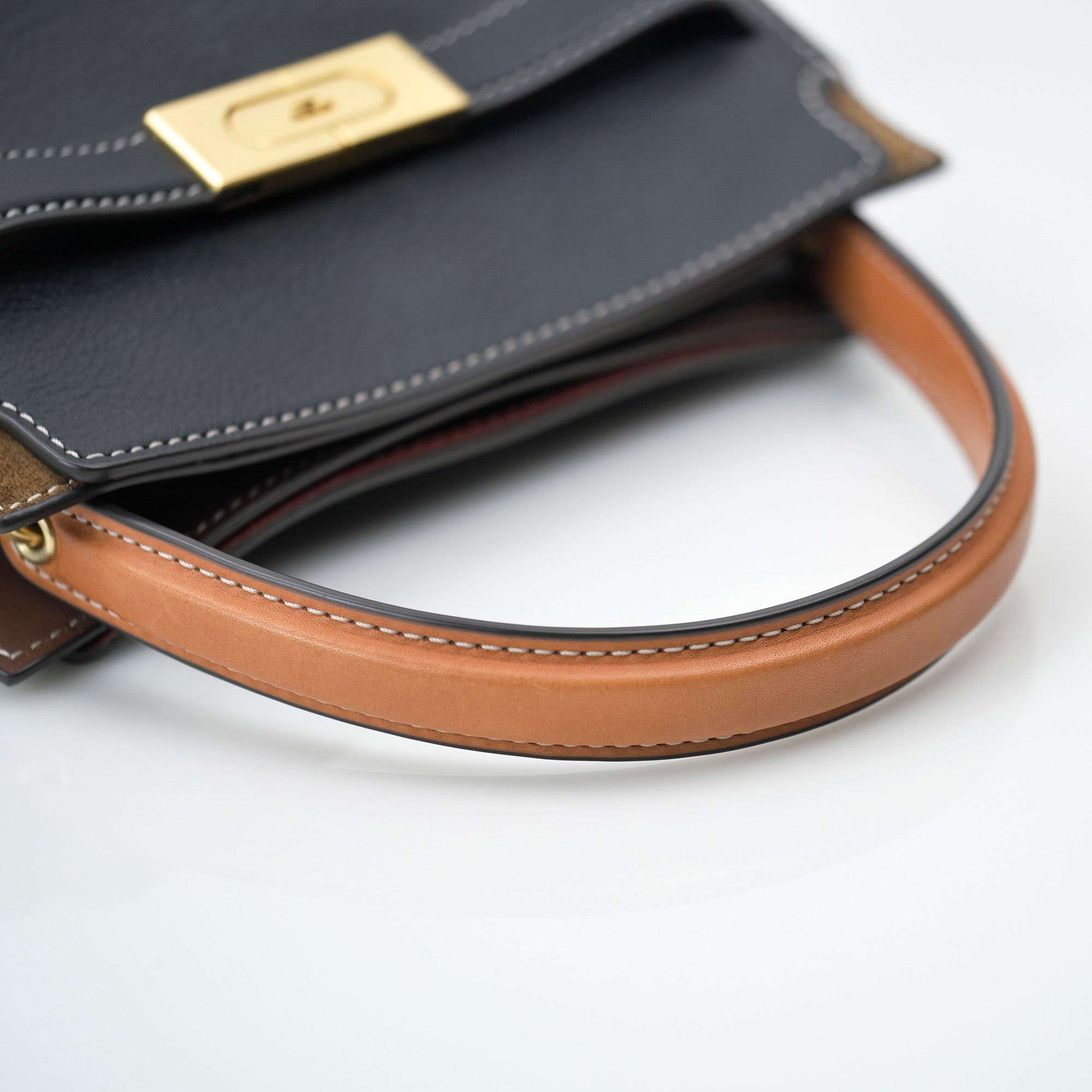 トリーバーチ プチダブルバッグ リー ラジウィル TORY BURCH PETITE DOUBLE BAG LEE RADZIWILL カーフレザー スエード ブラック 美品