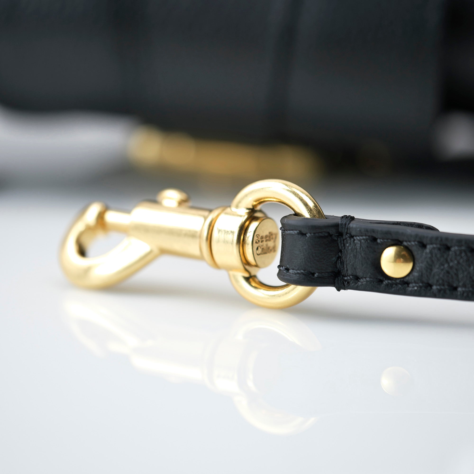 シーバイクロエ レスリーミニショルダーバッグ See By Chloe Lesly Mini Shoulder Bag ブラック 美品