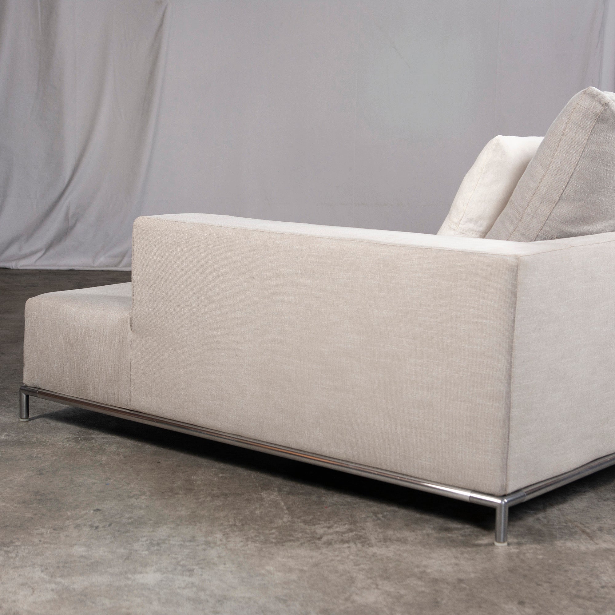 B&B ITALIA Sofa GEORGE Couch Sofa B&B L-Shaped Sofa Made in Italy Modern Simple