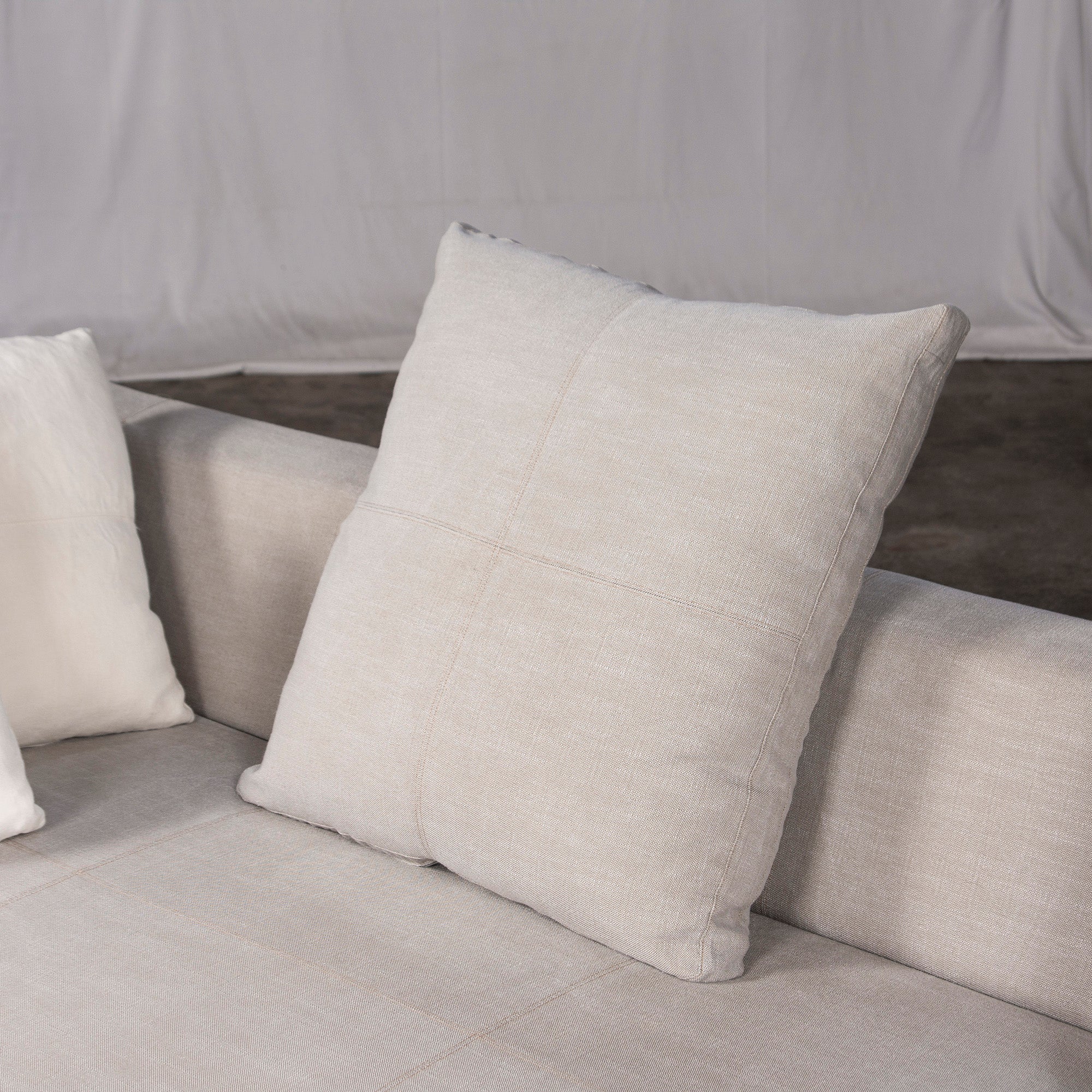 B&B ITALIA Sofa GEORGE Couch Sofa B&B L-Shaped Sofa Made in Italy Modern Simple