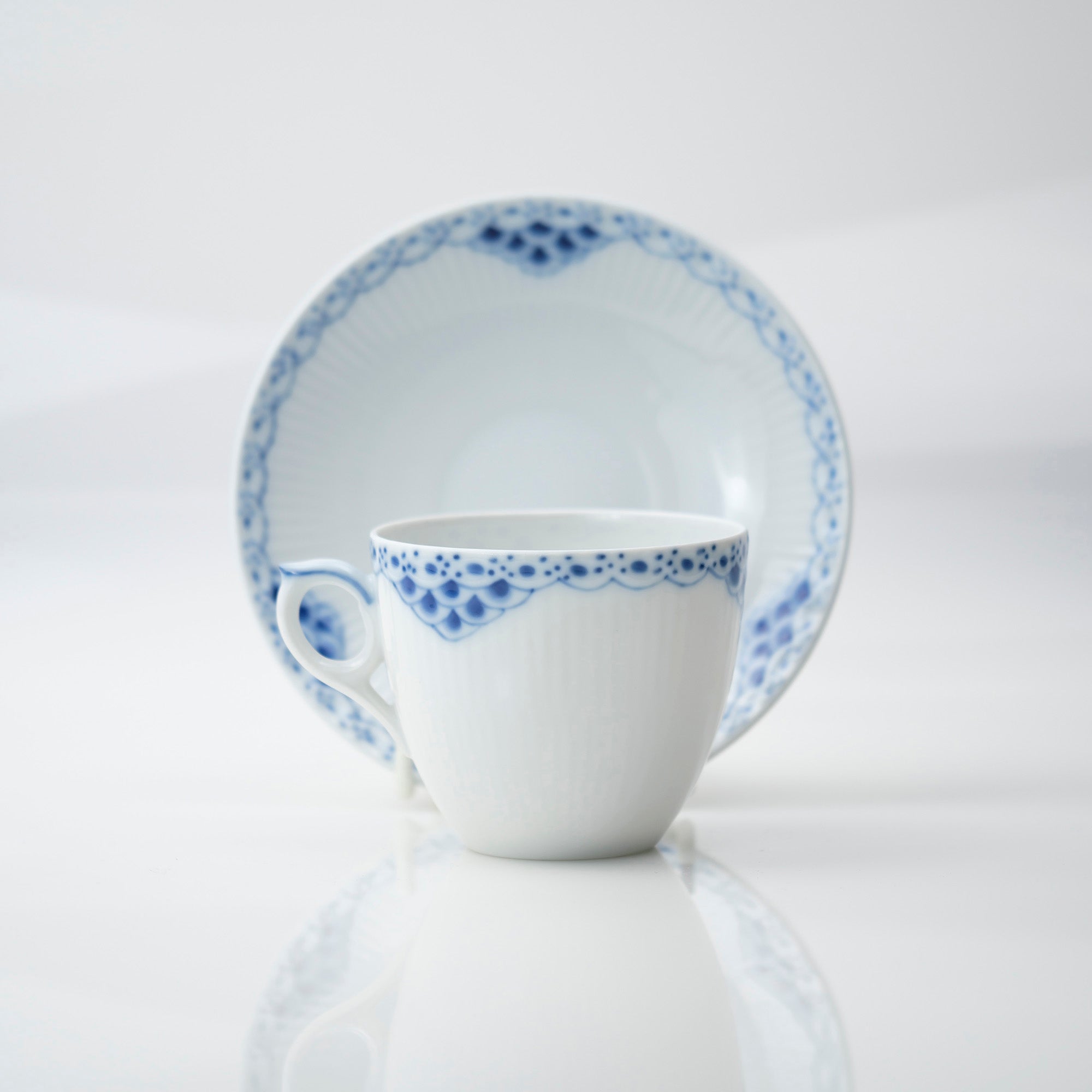 ROYAL COPENHAGEN PRINCESS BLUE Cup & Saucer (1)