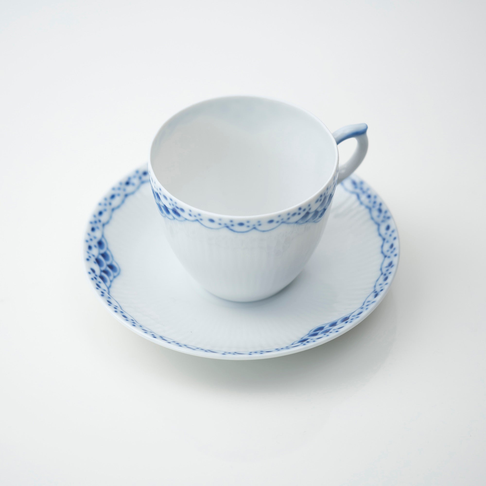 ロイヤルコペンハーゲン プリンセスブルー ROYAL COPENHAGEN PRINCESS BLUE カップ&ソーサー (2)