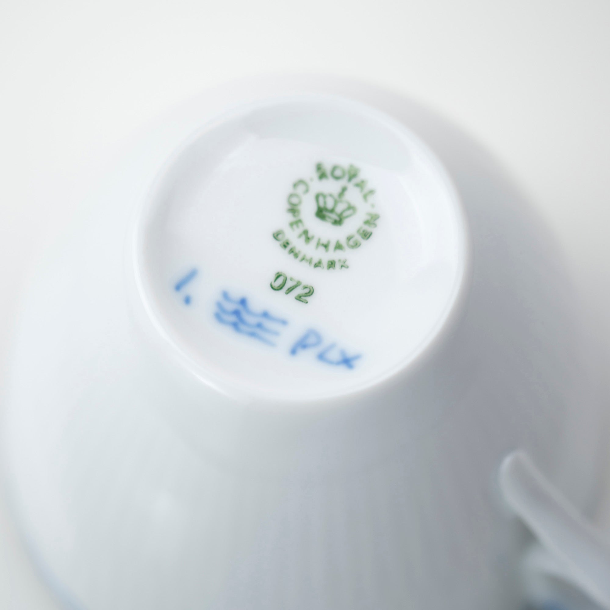 ロイヤルコペンハーゲン プリンセスブルー ROYAL COPENHAGEN PRINCESS BLUE カップ&ソーサー (2)