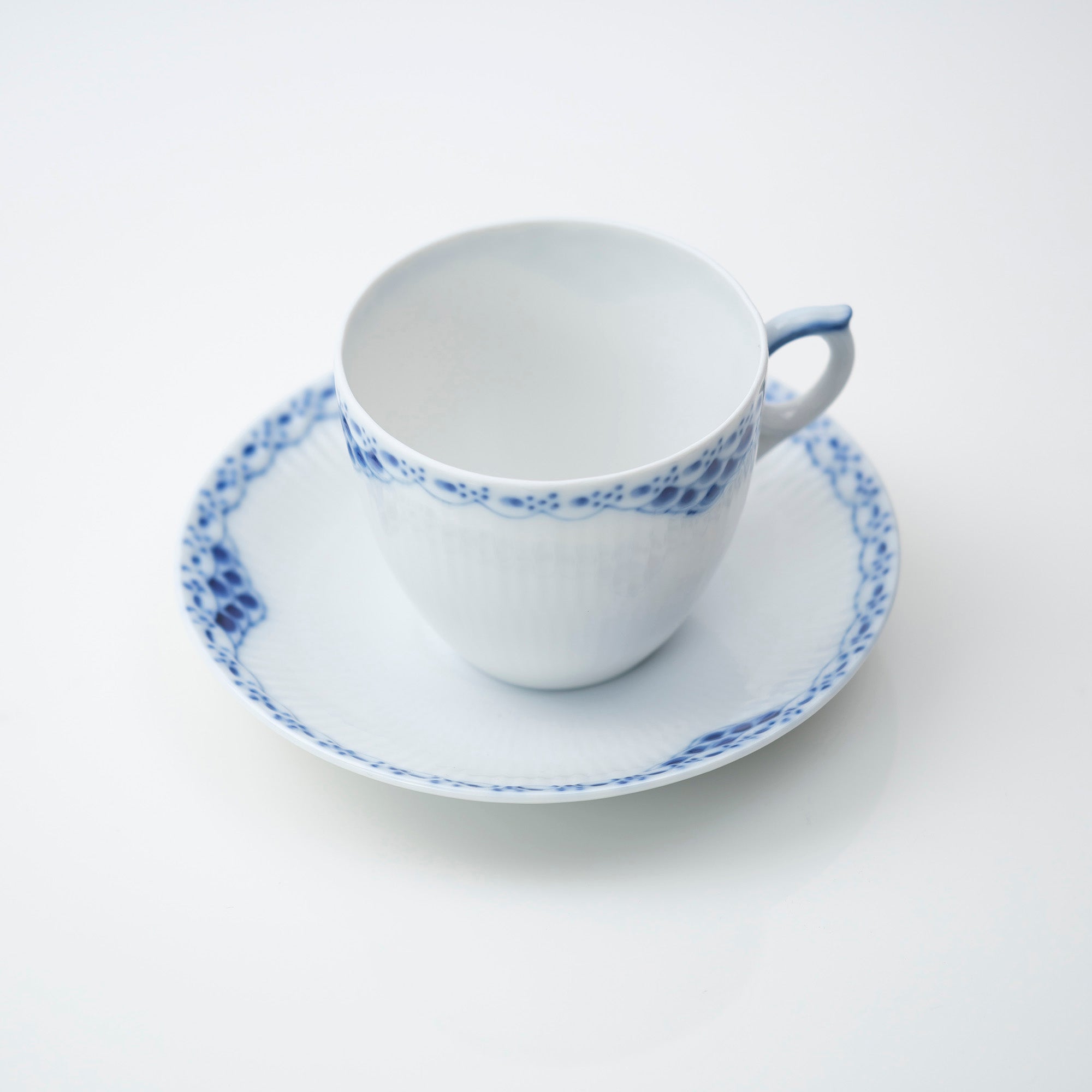 ロイヤルコペンハーゲン プリンセスブルー ROYAL COPENHAGEN PRINCESS BLUE カップ&ソーサー (3)