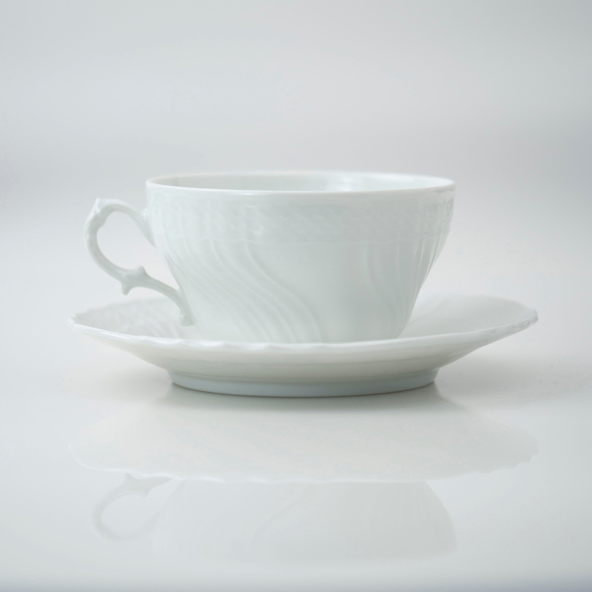 リチャードジノリ ベッキオホワイト RICHARD GINORI Vecchio White カップ&ソーサー 4客セット