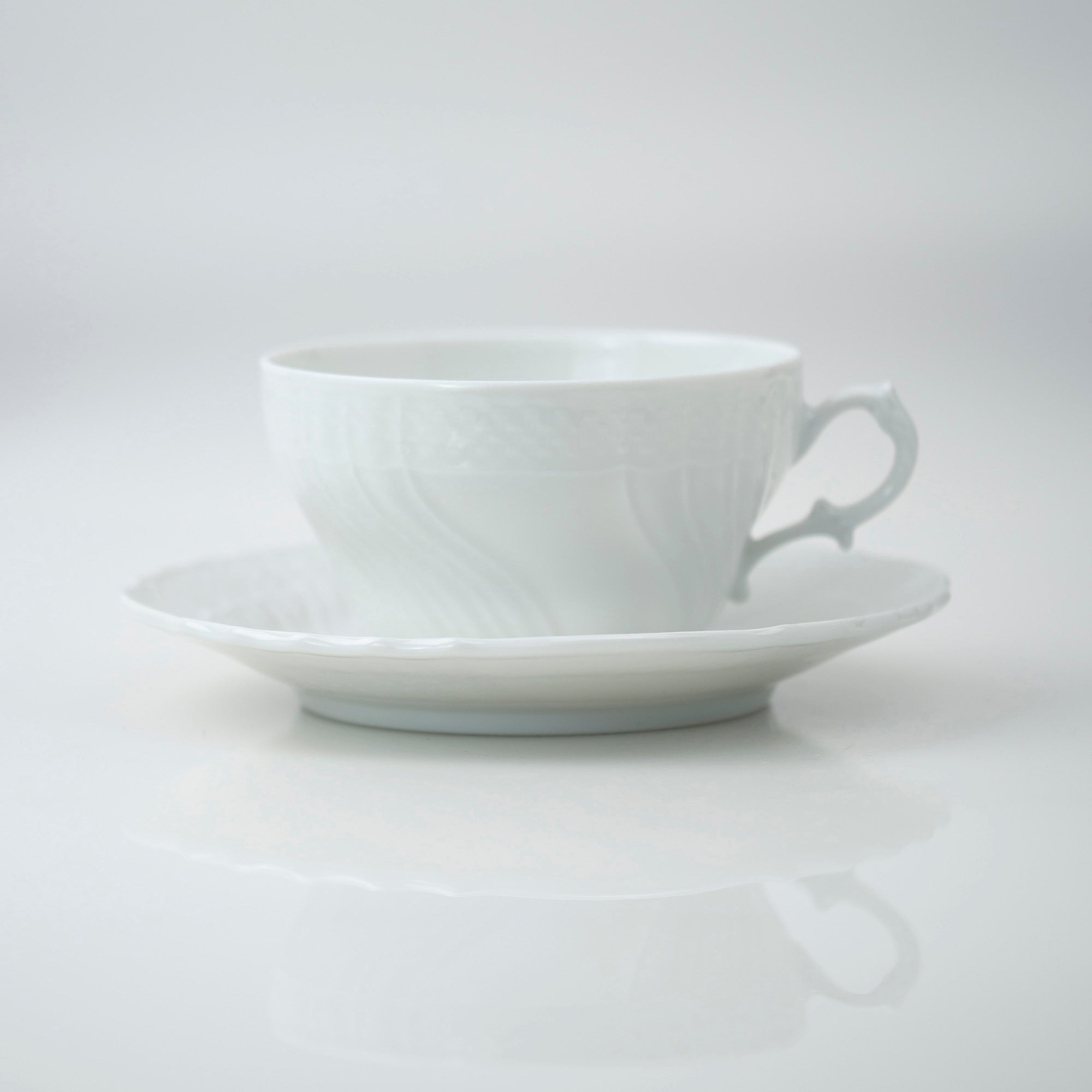 リチャードジノリ ベッキオホワイト RICHARD GINORI Vecchio White カップ&ソーサー 4客セット
