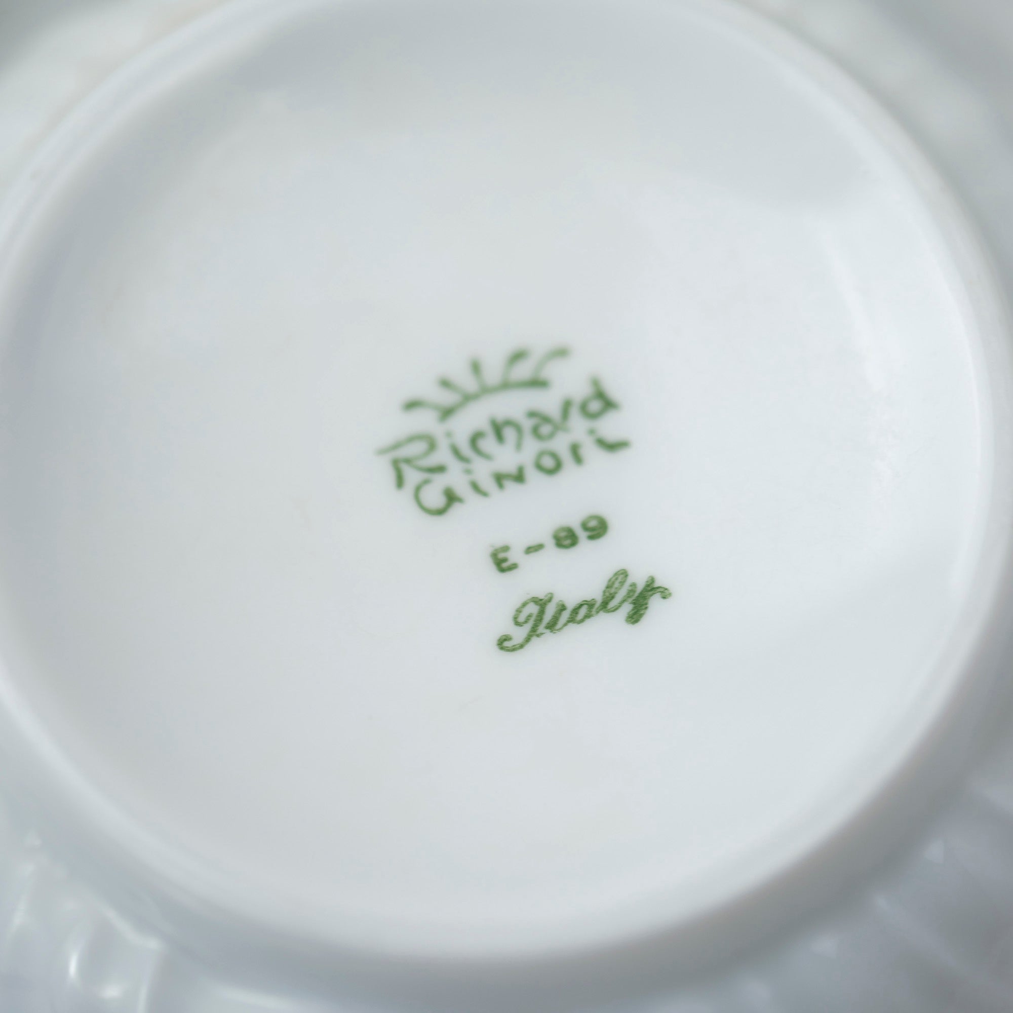 リチャードジノリ ベッキオホワイト RICHARD GINORI Vecchio White カップ&ソーサー 4客セット
