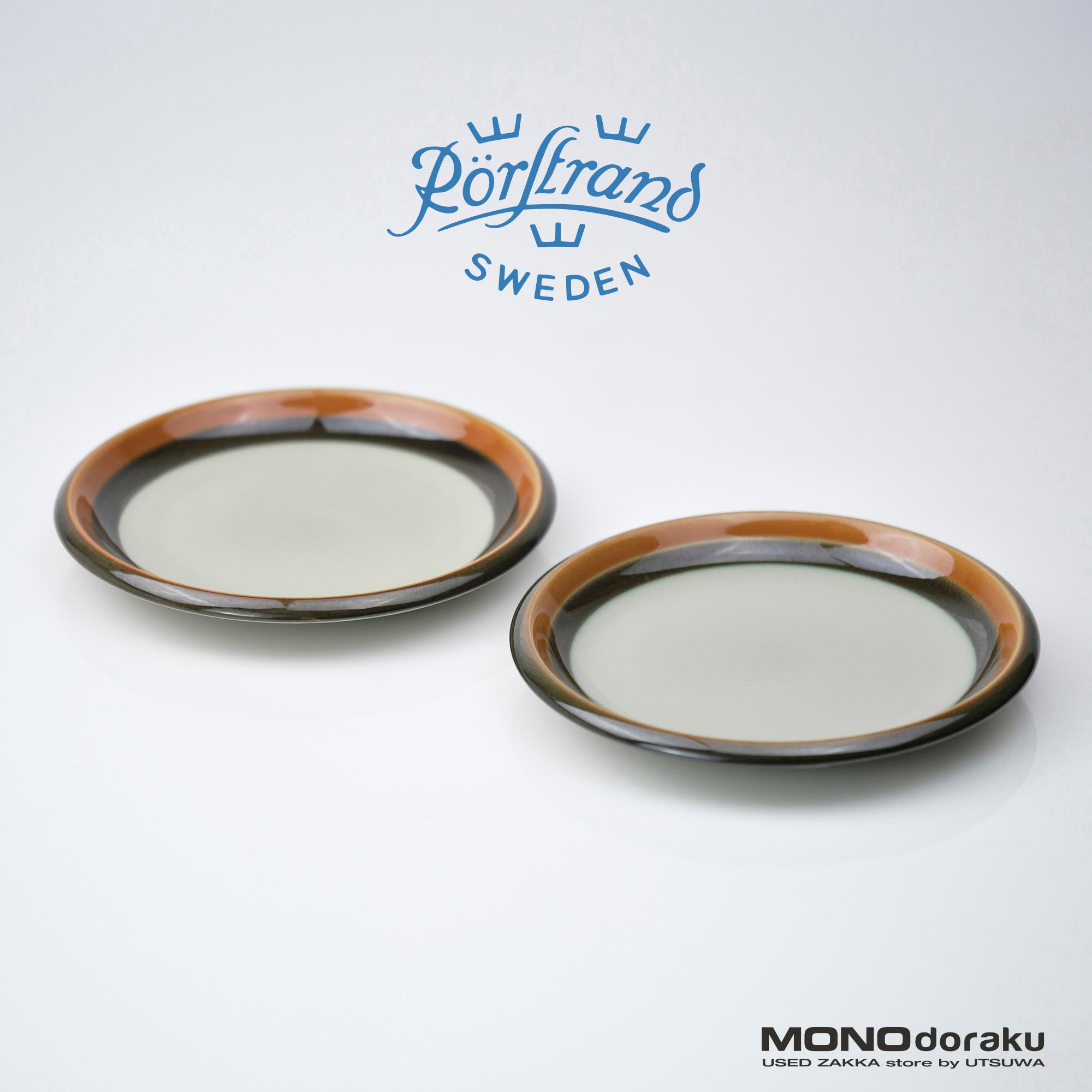 ロールストランド アニカ RORSTRAND Annika マリアンヌ ウェストマン Marianne Westman プレート 16cm 2枚組 北欧 ヴィンテージ 洋食器 (3)