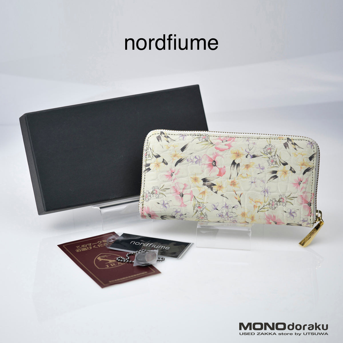 ✨新品未使用品✨クロコダイル 長財布 ラウンドファスナー 黒 センター 