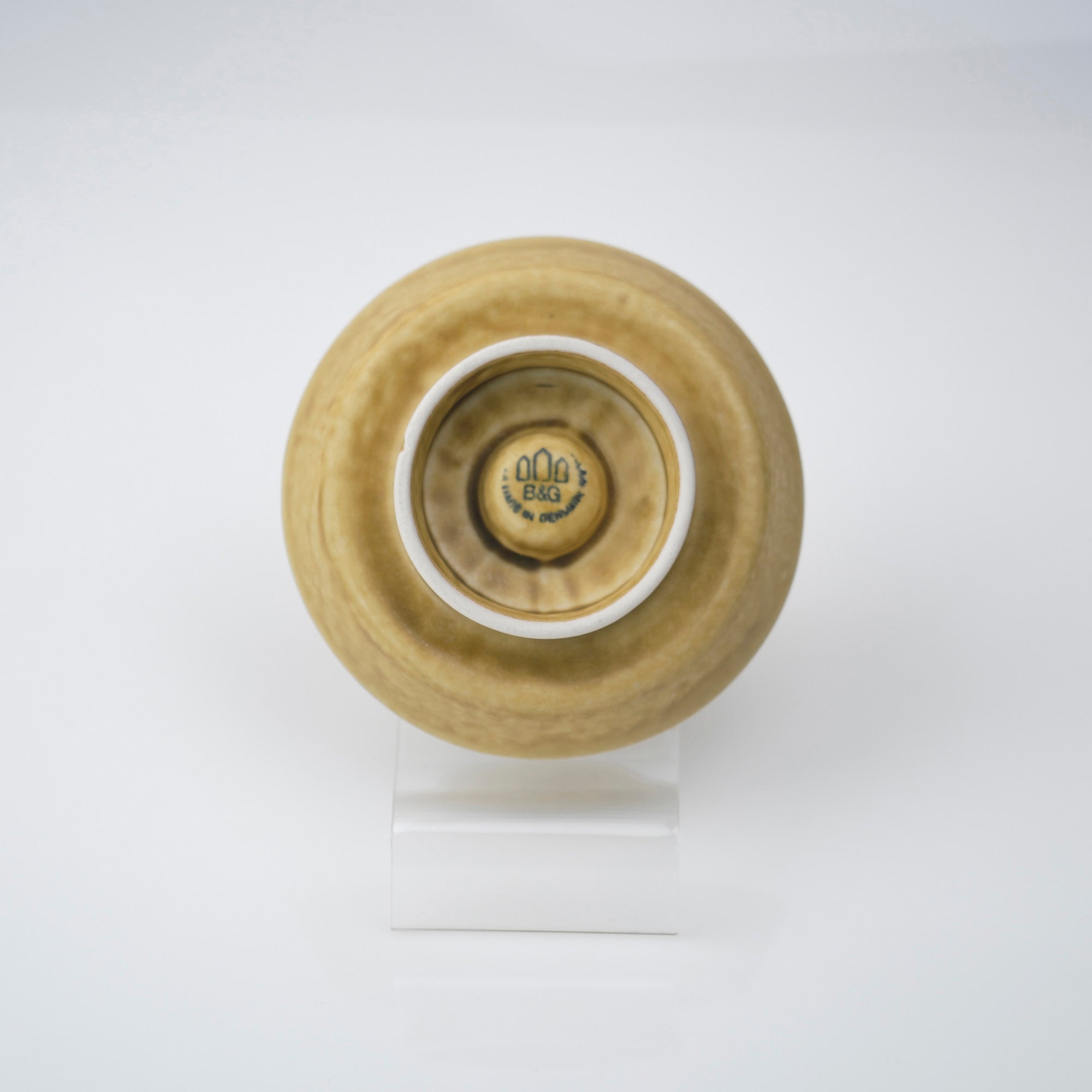 Bing & Gröndahl Relief Jens Quistgaard Candlestick Round Nordic Vintage (1)