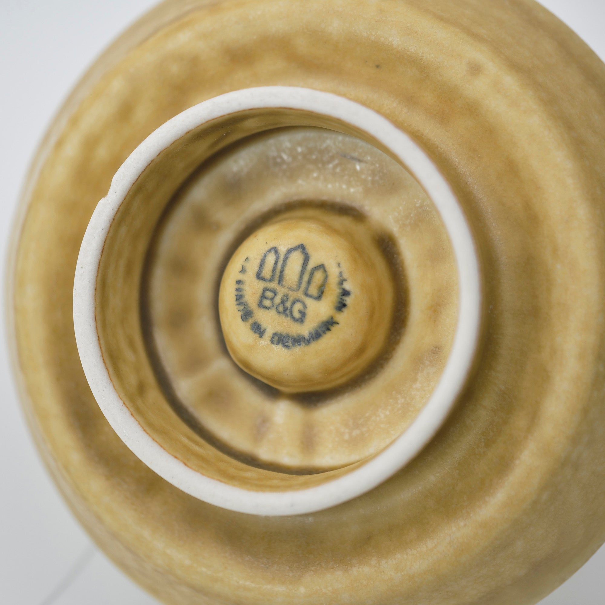 Bing & Gröndahl Relief Jens Quistgaard Candlestick Round Nordic Vintage (1)