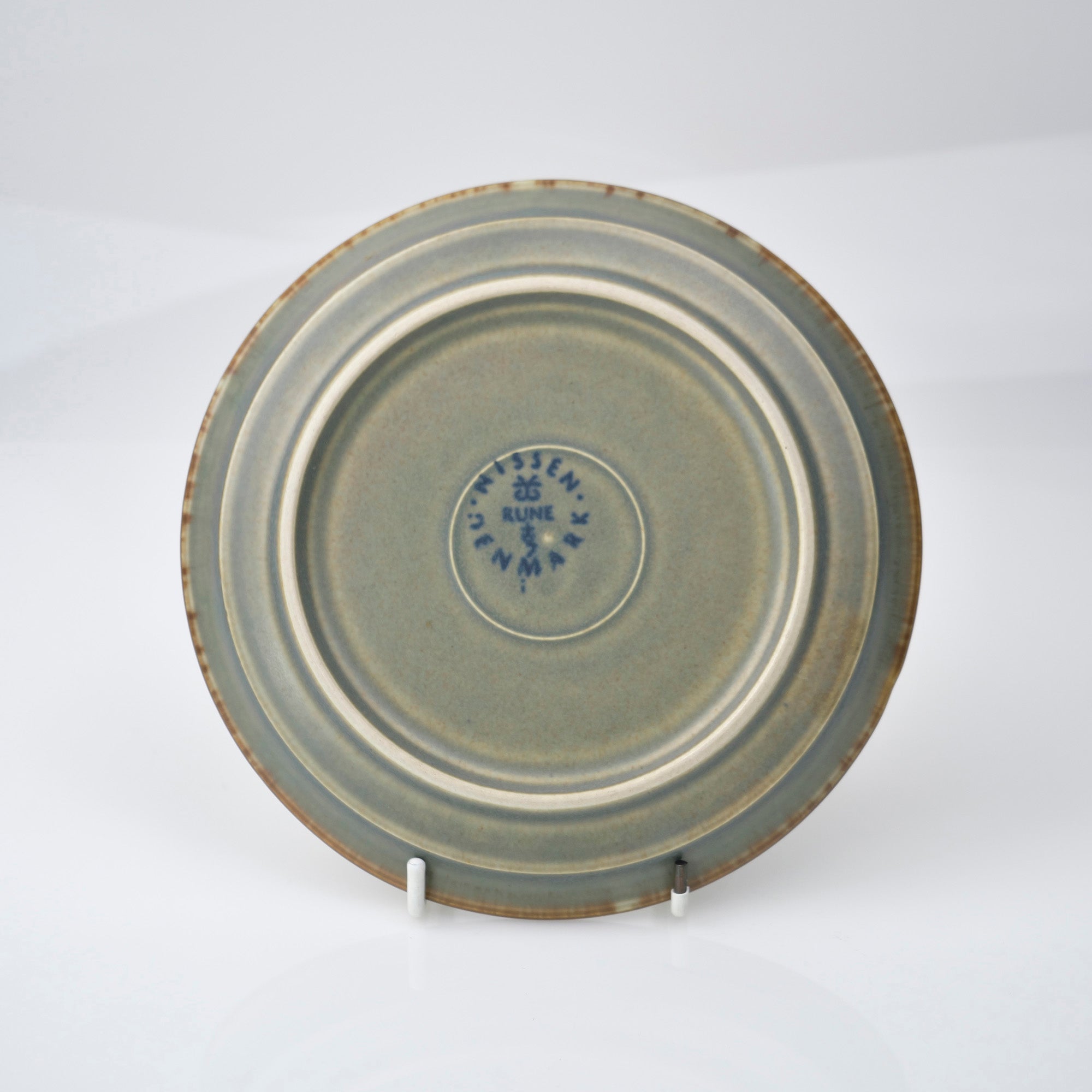 ニッセン ルーン NISSEN Rune イェンス クイストゴー Jens H. Quistgaard ケーキプレート 16.5cm 北欧 ヴィンテージ 洋食器 (5)