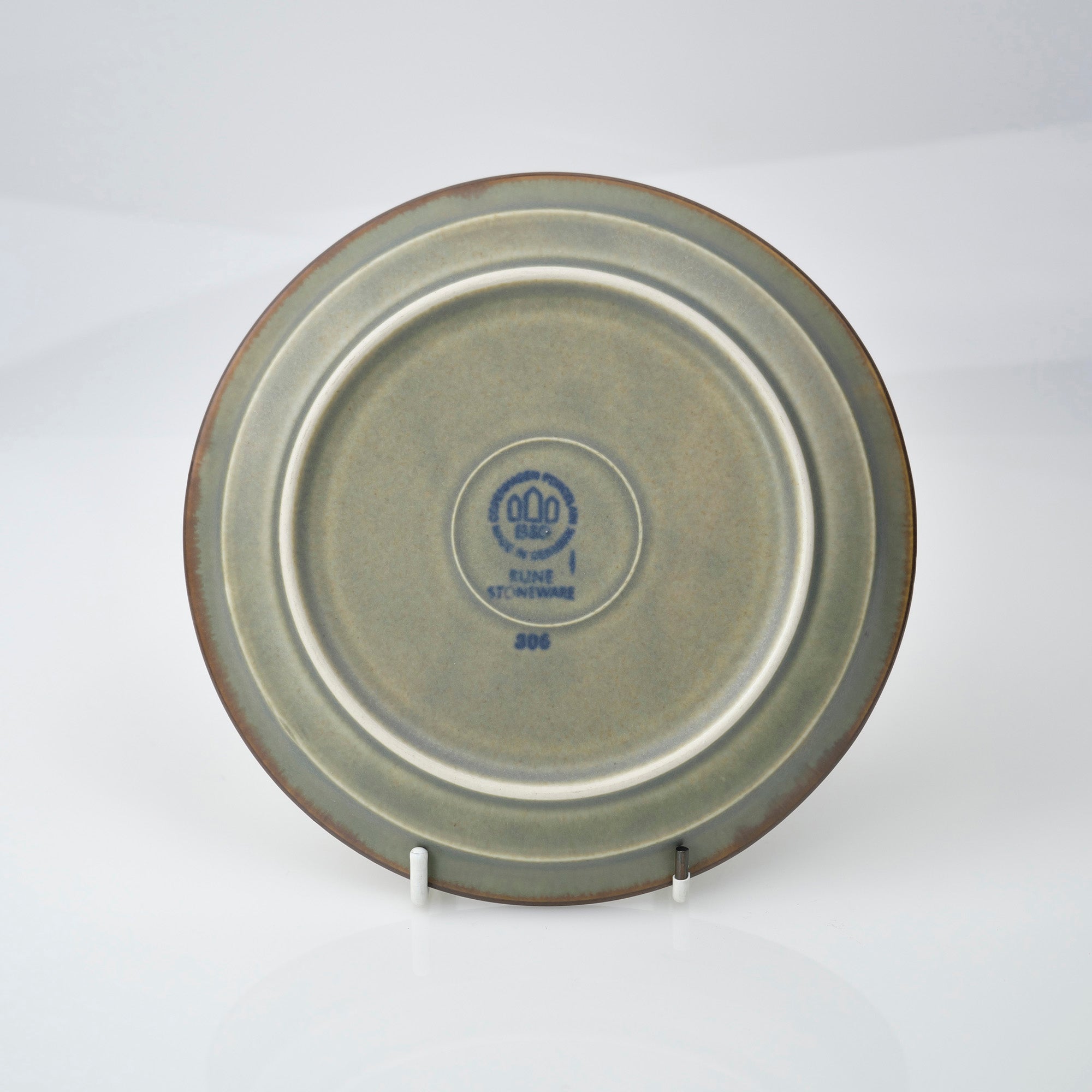 Bing & Gröndahl Rune Jens Quistgaard Cake Plate 16.5cm Nordic Vintage Western Tableware (6)
