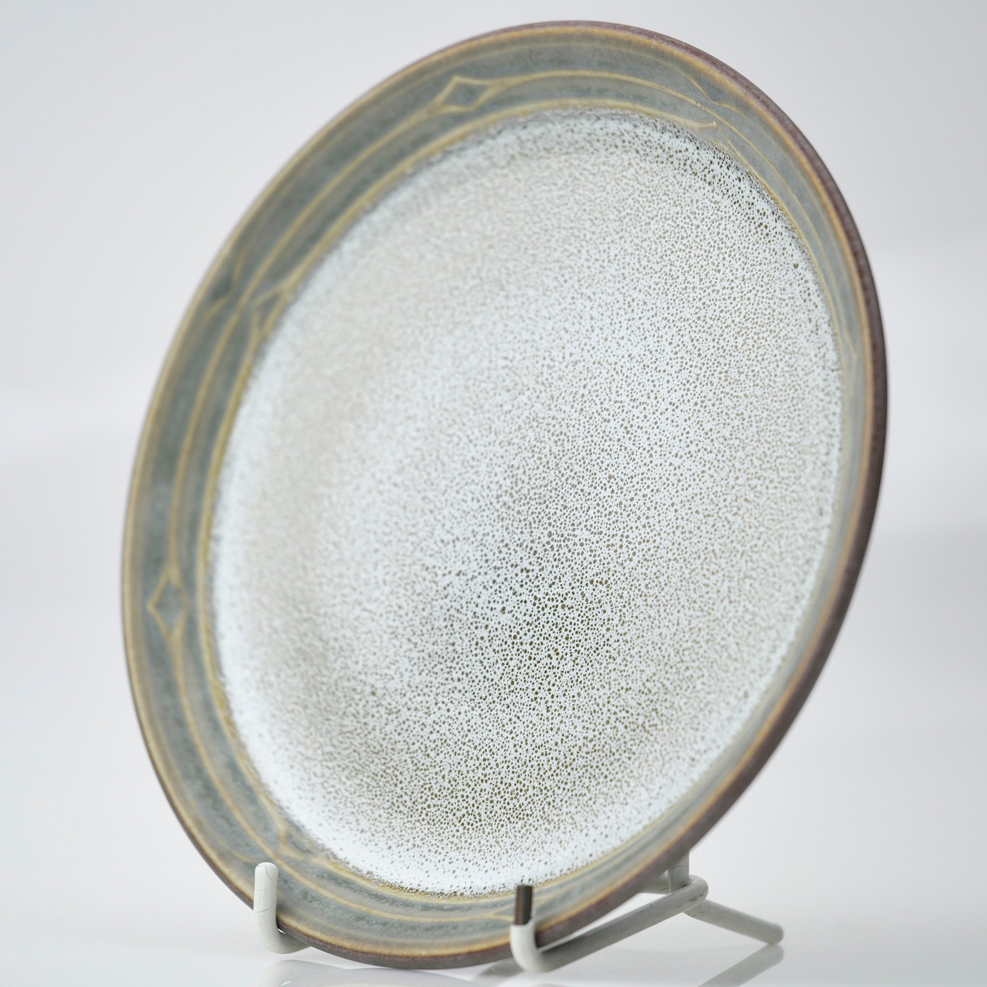 Bing & Gröndahl Rune Jens Quistgaard Cake Plate 16.5cm Nordic Vintage Western Tableware (7)