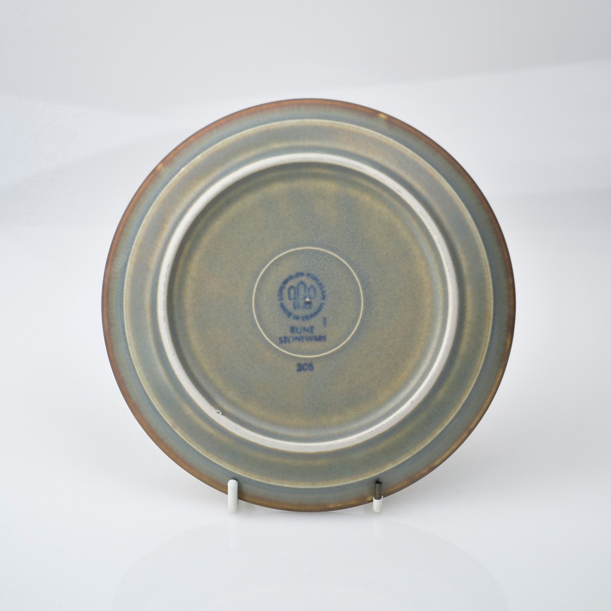 Bing & Gröndahl Rune Jens Quistgaard Cake Plate 16.5cm Nordic Vintage Western Tableware (9)