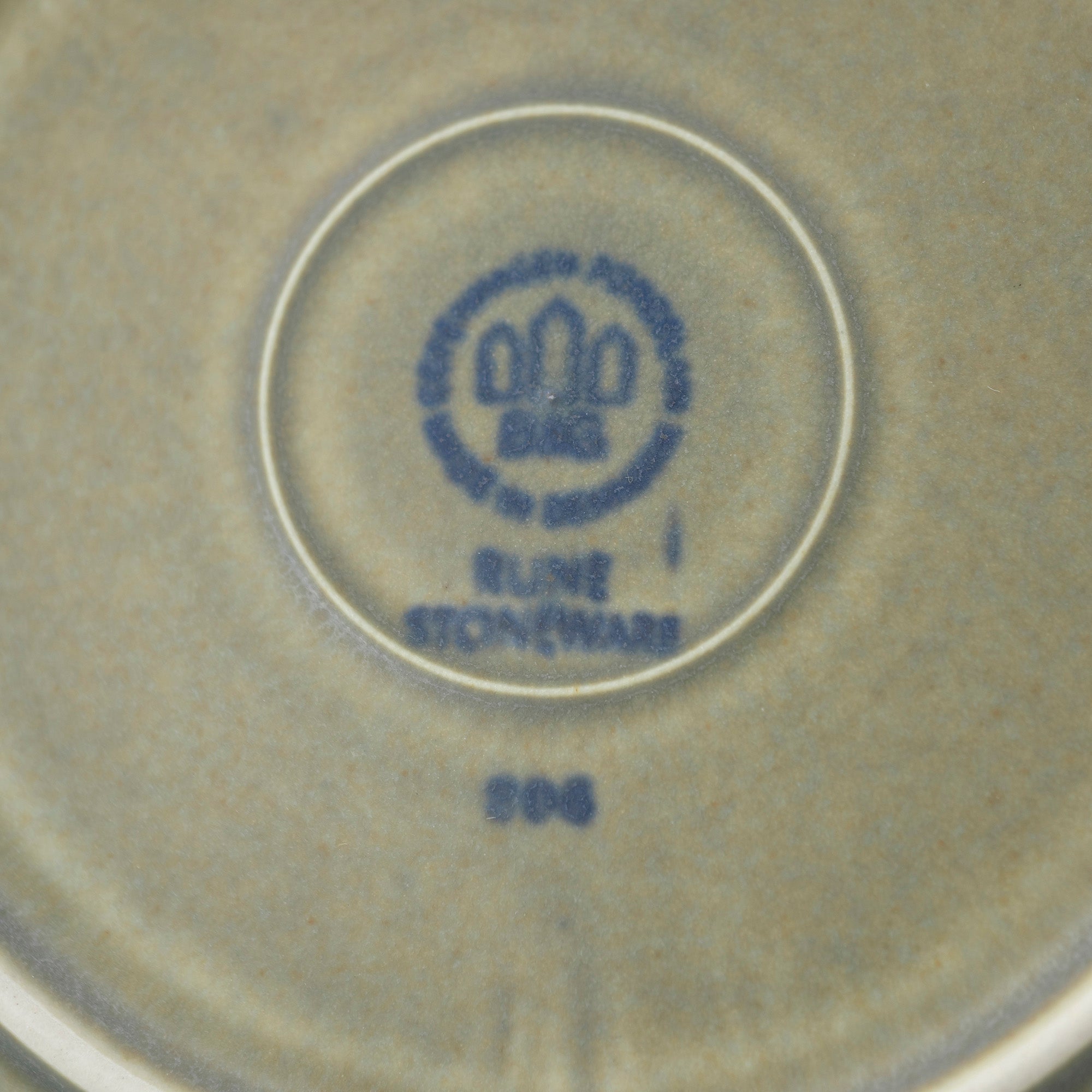 Bing & Gröndahl Rune Jens Quistgaard Cake Plate 16.5cm Nordic Vintage Western Tableware (10)