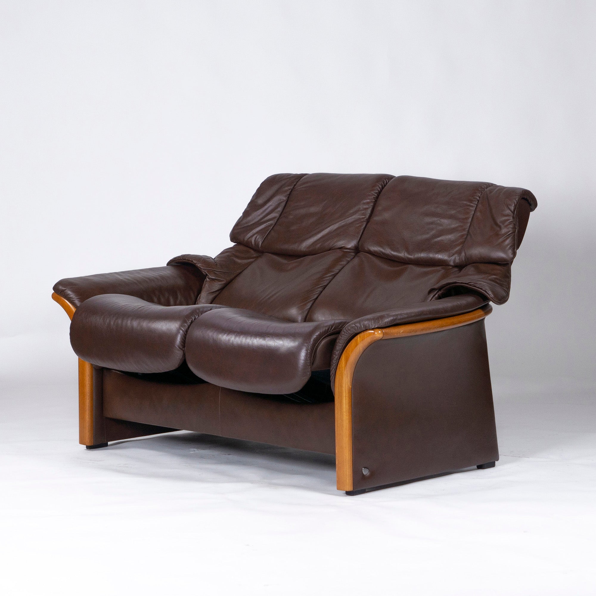 Ekornes Sofa Ekornes Stressless Eldorado High Back Sofa 2P Reclining Sofa Genuine Leather Leather Scandinavian