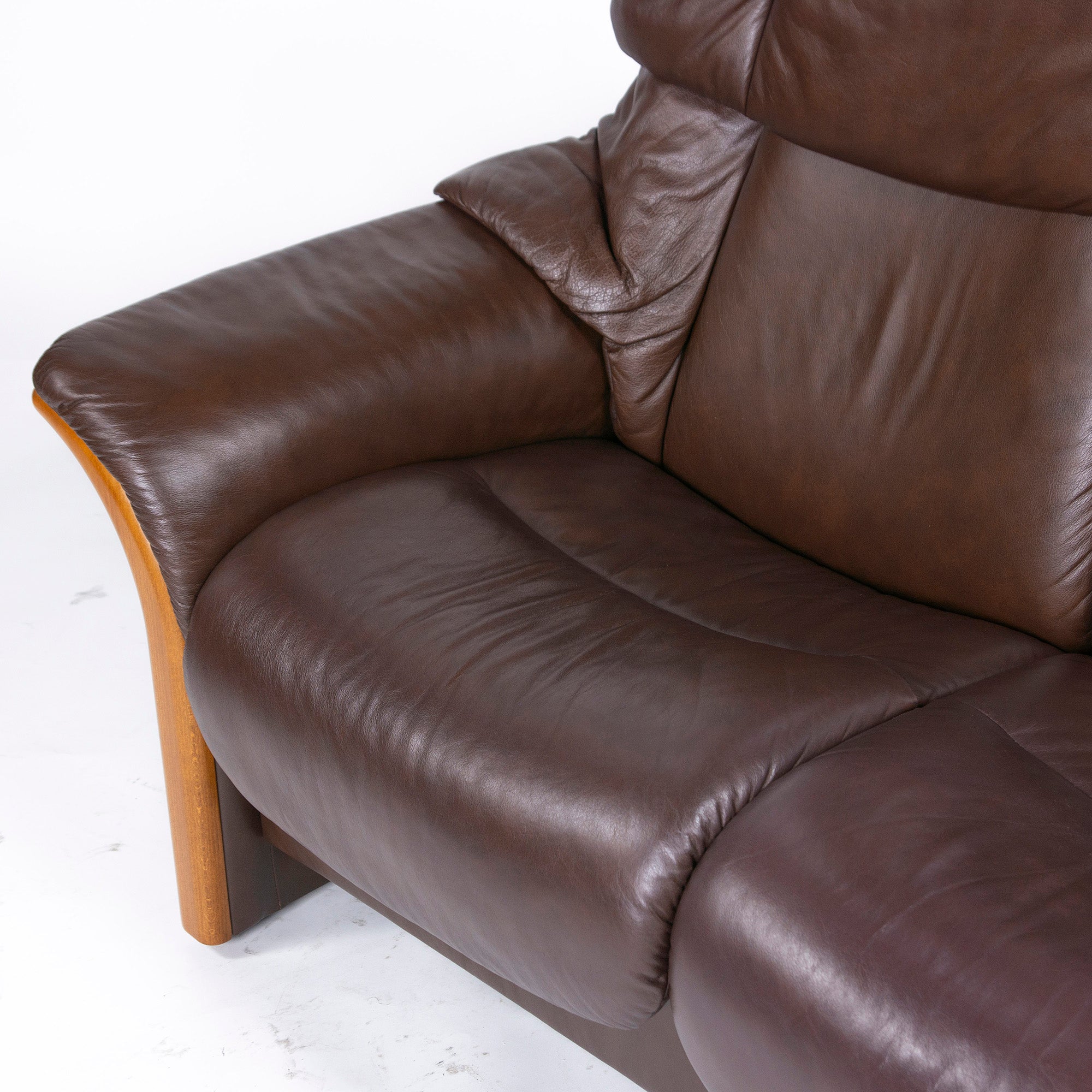 Ekornes Sofa Ekornes Stressless Eldorado High Back Sofa 2P Reclining Sofa Genuine Leather Leather Scandinavian