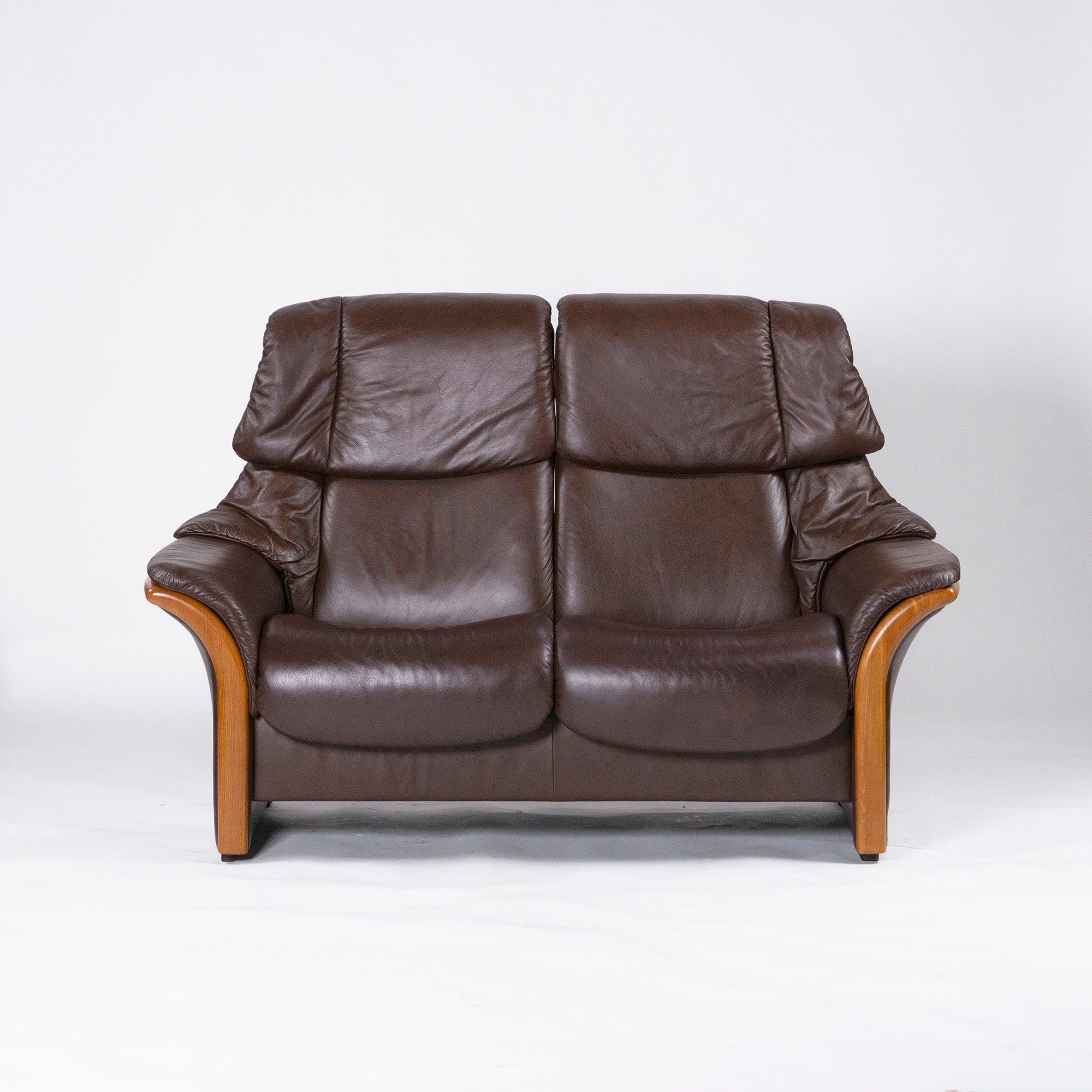 Ekornes Sofa Ekornes Stressless Eldorado High Back Sofa 2P Reclining Sofa Genuine Leather Leather Scandinavian