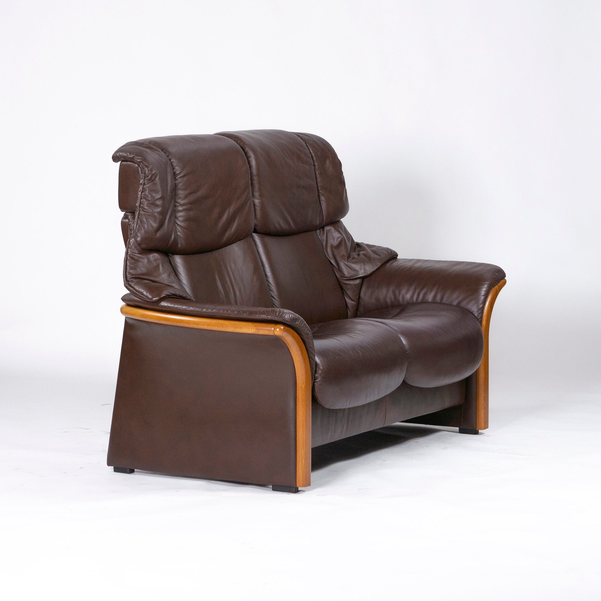Ekornes Sofa Ekornes Stressless Eldorado High Back Sofa 2P Reclining Sofa Genuine Leather Leather Scandinavian