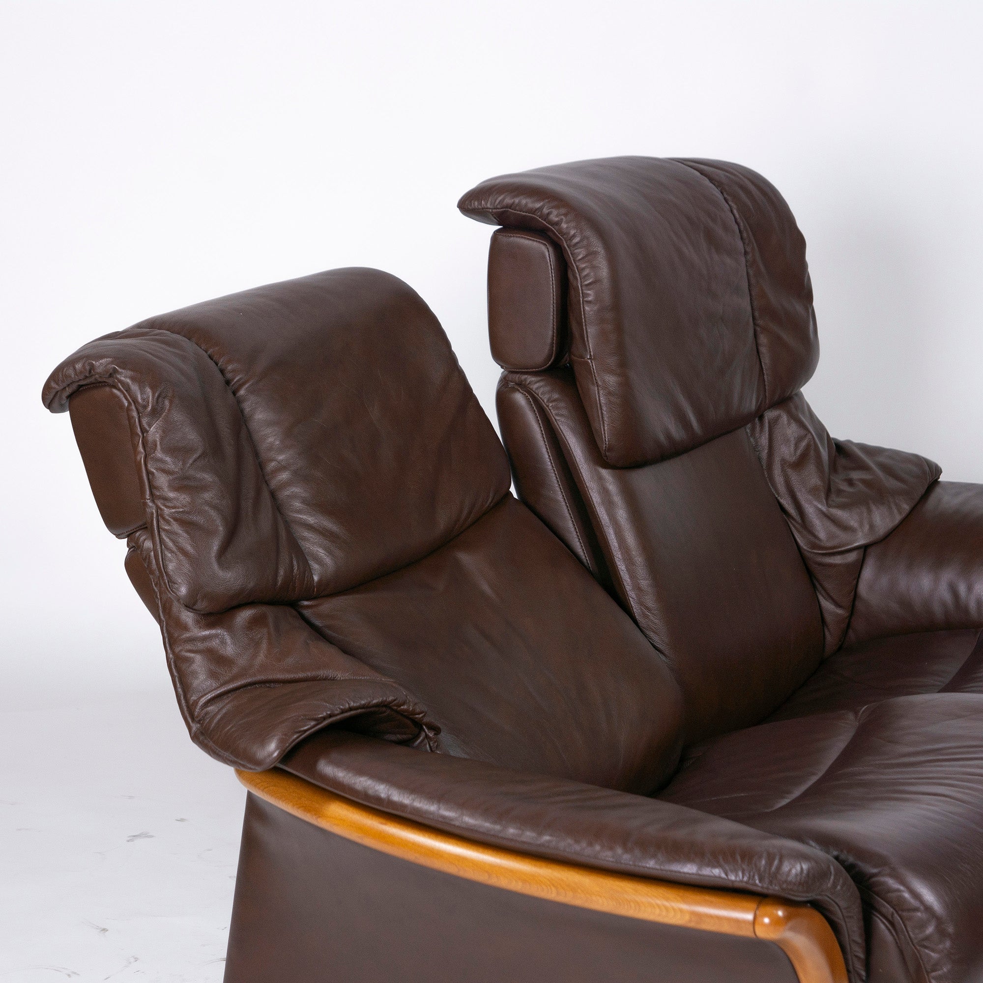 Ekornes Sofa Ekornes Stressless Eldorado High Back Sofa 2P Reclining Sofa Genuine Leather Leather Scandinavian
