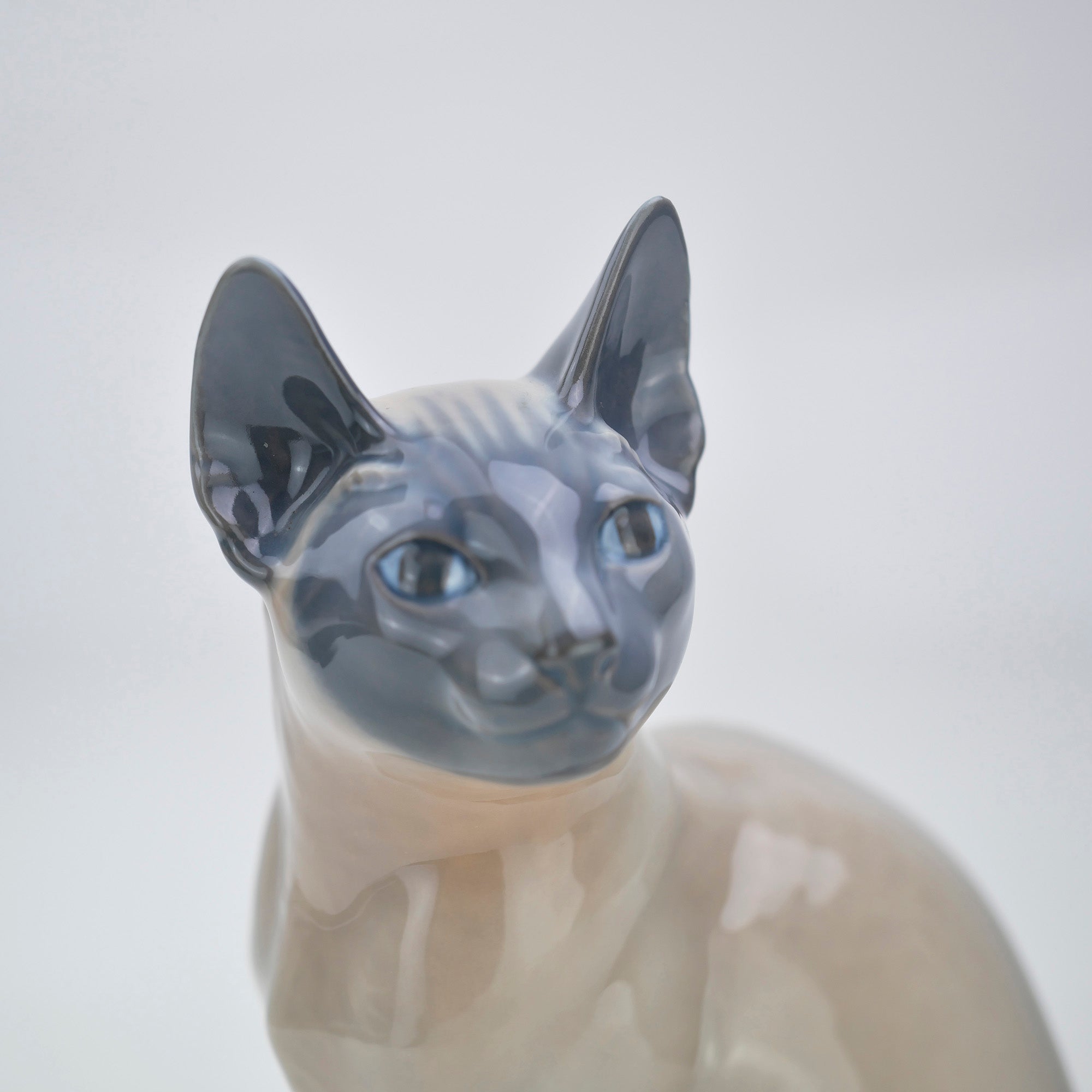Royal Copenhagen Siamese cat figurine