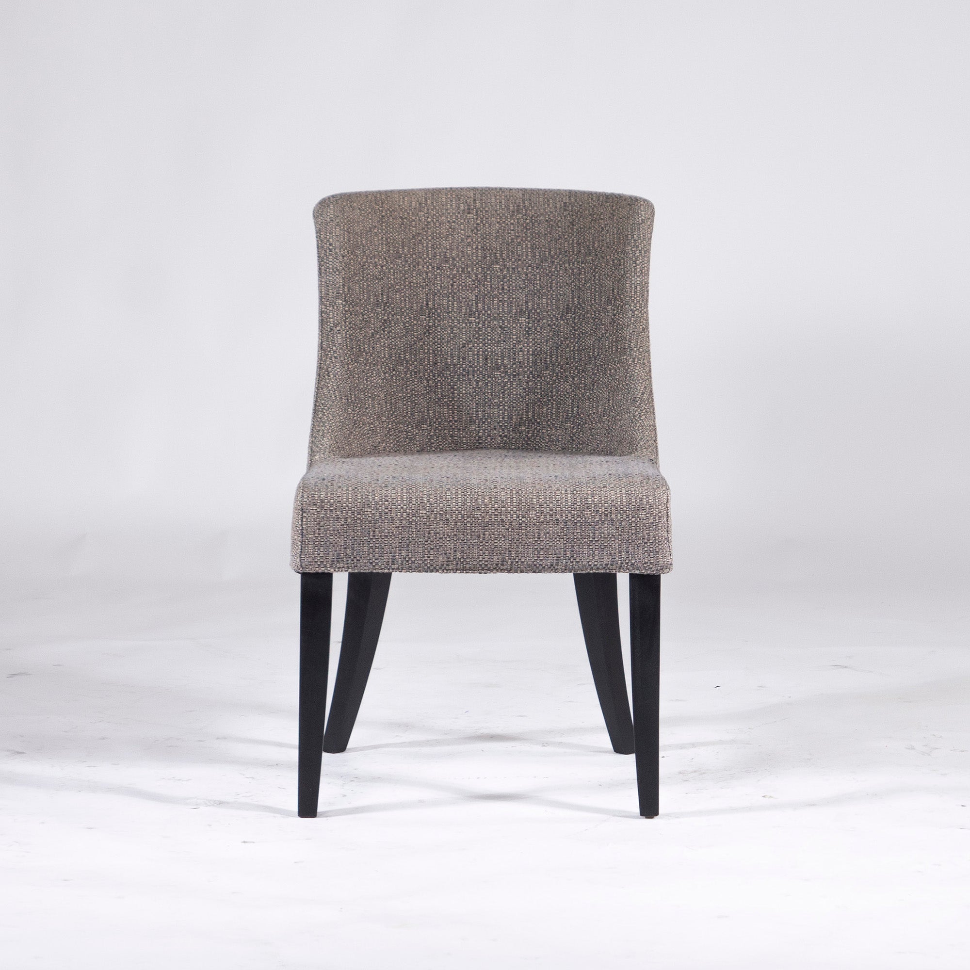 Erba Italia Dining Chair IDC Otsuka erba Arte Gray Fabric (2) Italian Modern Simple Modern Made in Italy