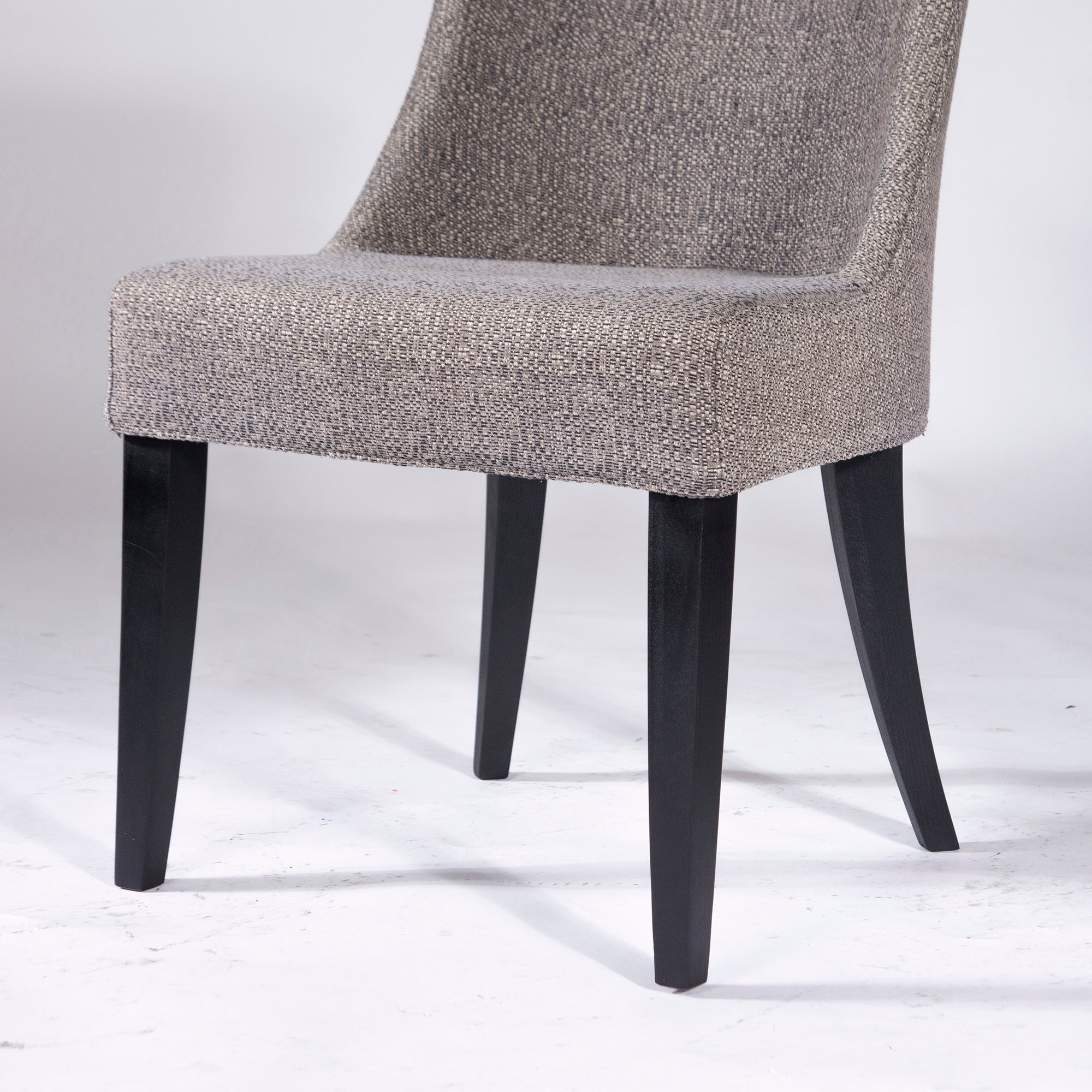 Erba Italia Dining Chair IDC Otsuka erba Arte Gray Fabric (2) Italian Modern Simple Modern Made in Italy
