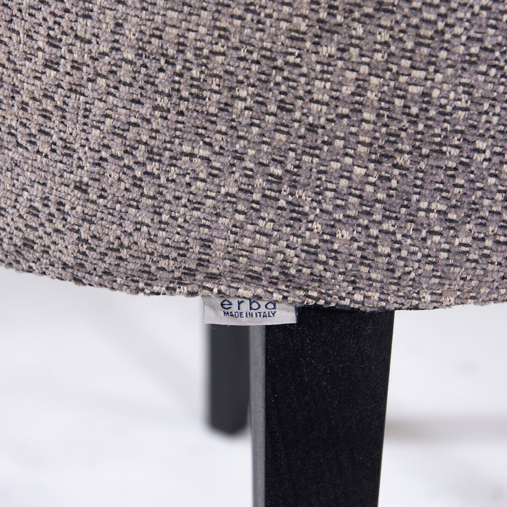 Erba Italia Dining Chair IDC Otsuka erba Arte Gray Fabric (2) Italian Modern Simple Modern Made in Italy