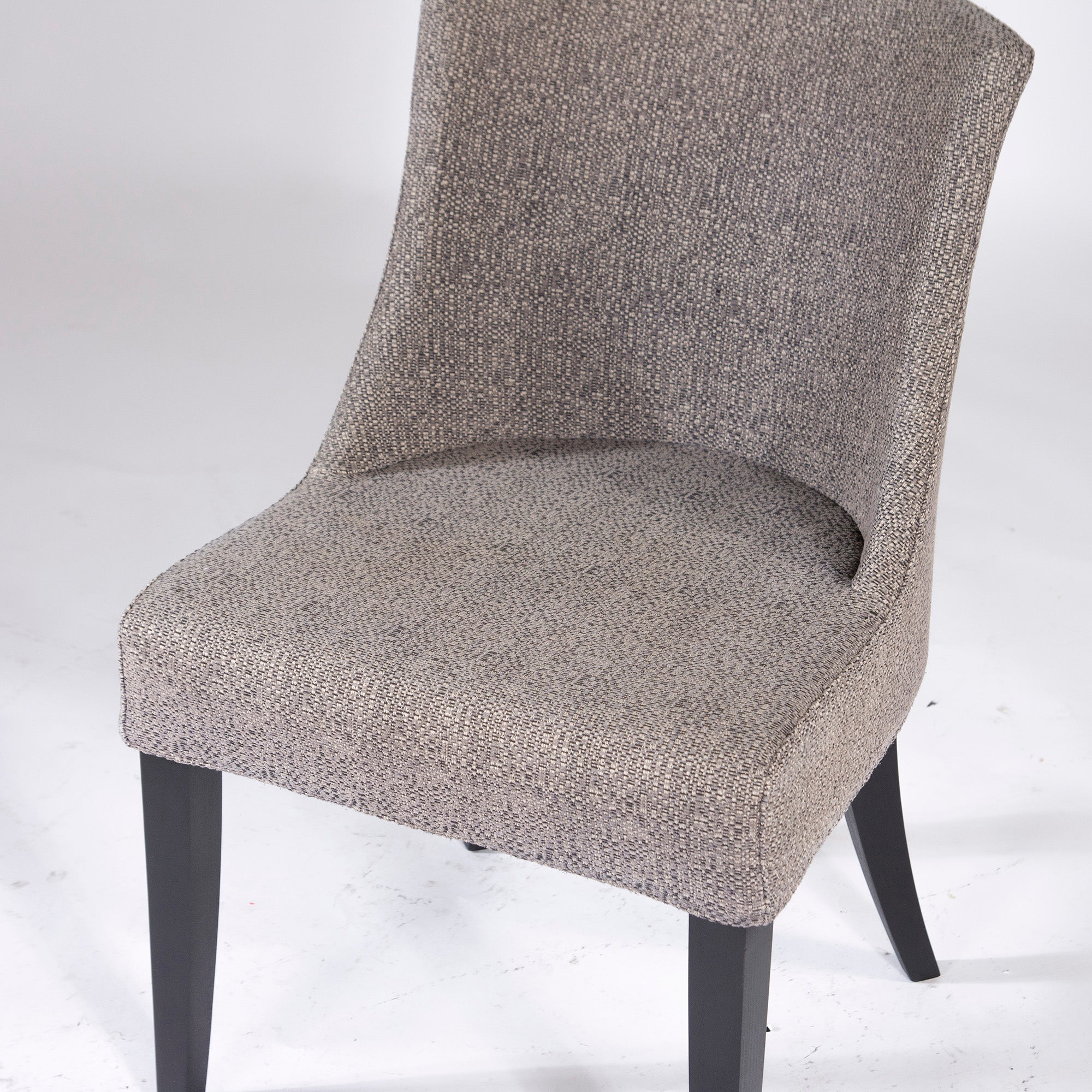 Erba Italia Dining Chair IDC Otsuka erba Arte Gray Fabric (2) Italian Modern Simple Modern Made in Italy