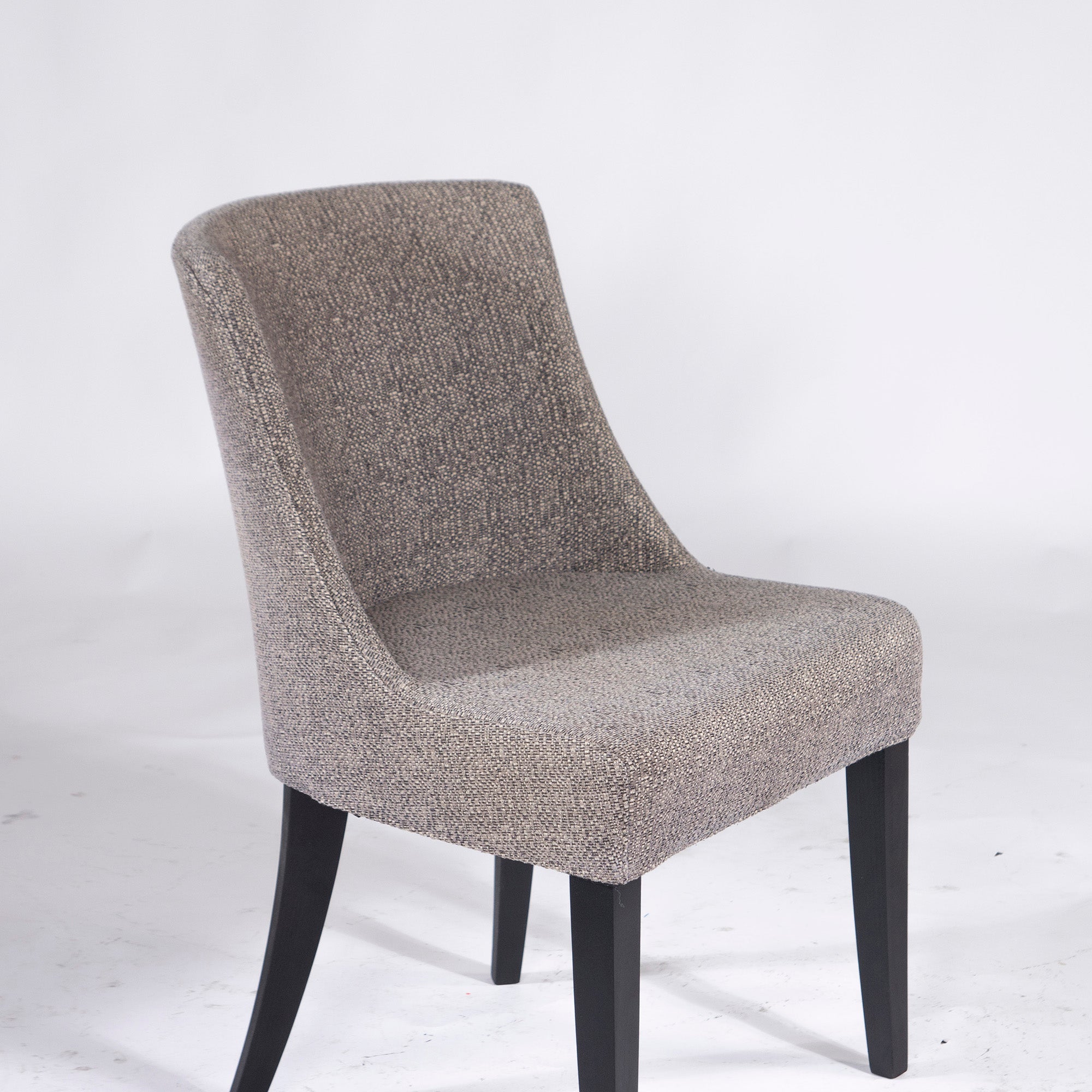 Erba Italia Dining Chair IDC Otsuka erba Arte Gray Fabric (2) Italian Modern Simple Modern Made in Italy