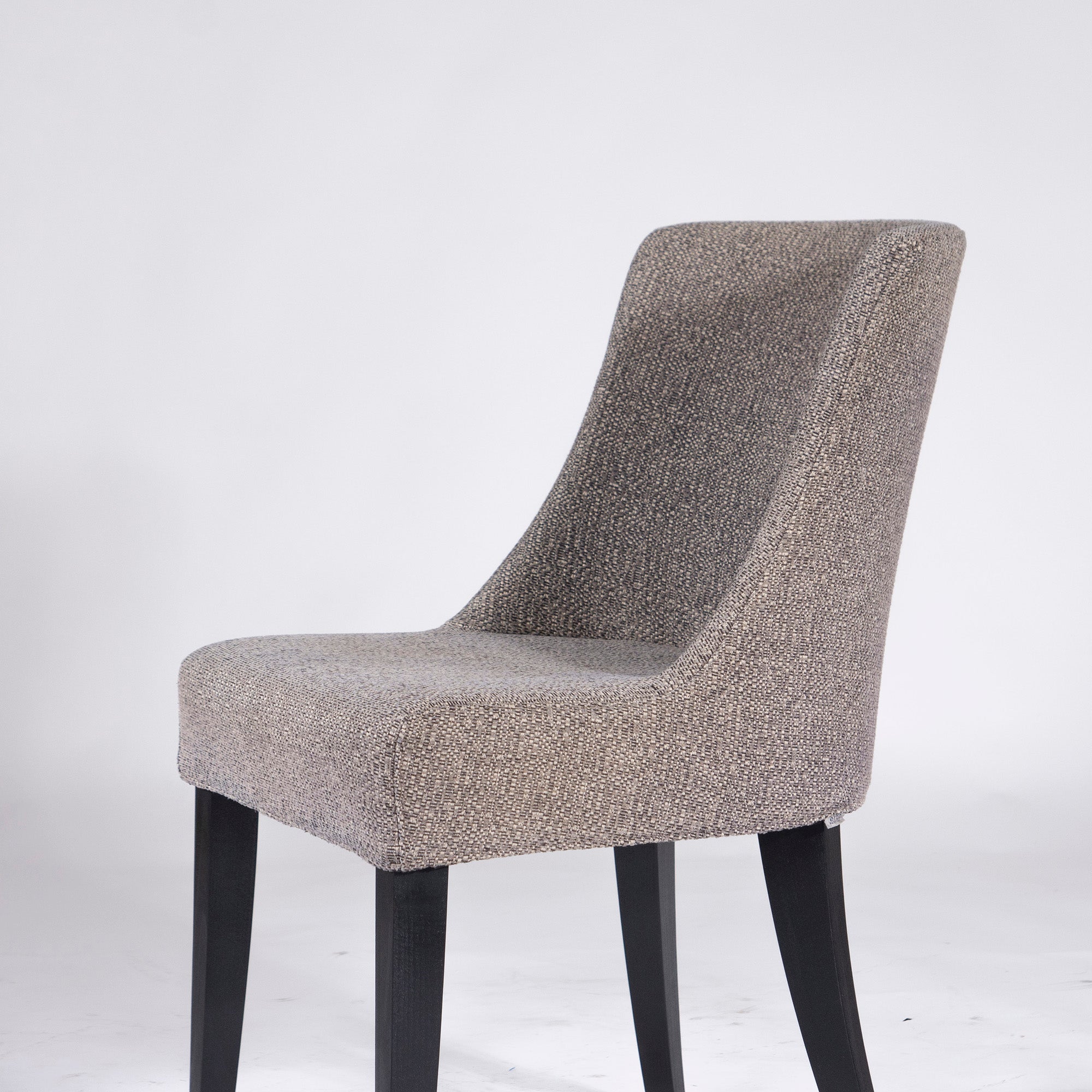 Erba Italia Dining Chair IDC Otsuka erba Arte Gray Fabric (2) Italian Modern Simple Modern Made in Italy