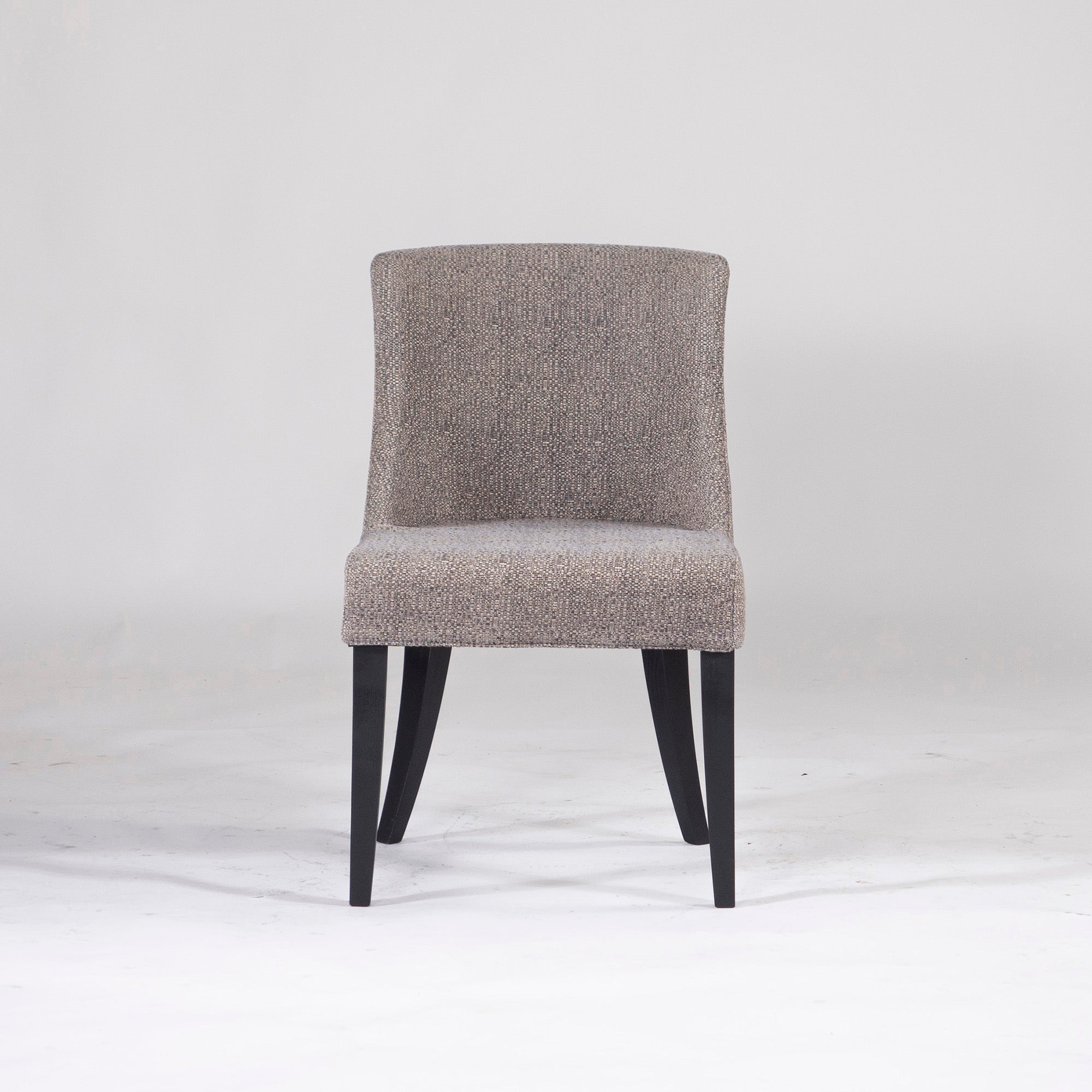 Erba Italia Dining Chair IDC Otsuka erba Arte Gray Fabric (4) Italian Modern Simple Modern Made in Italy
