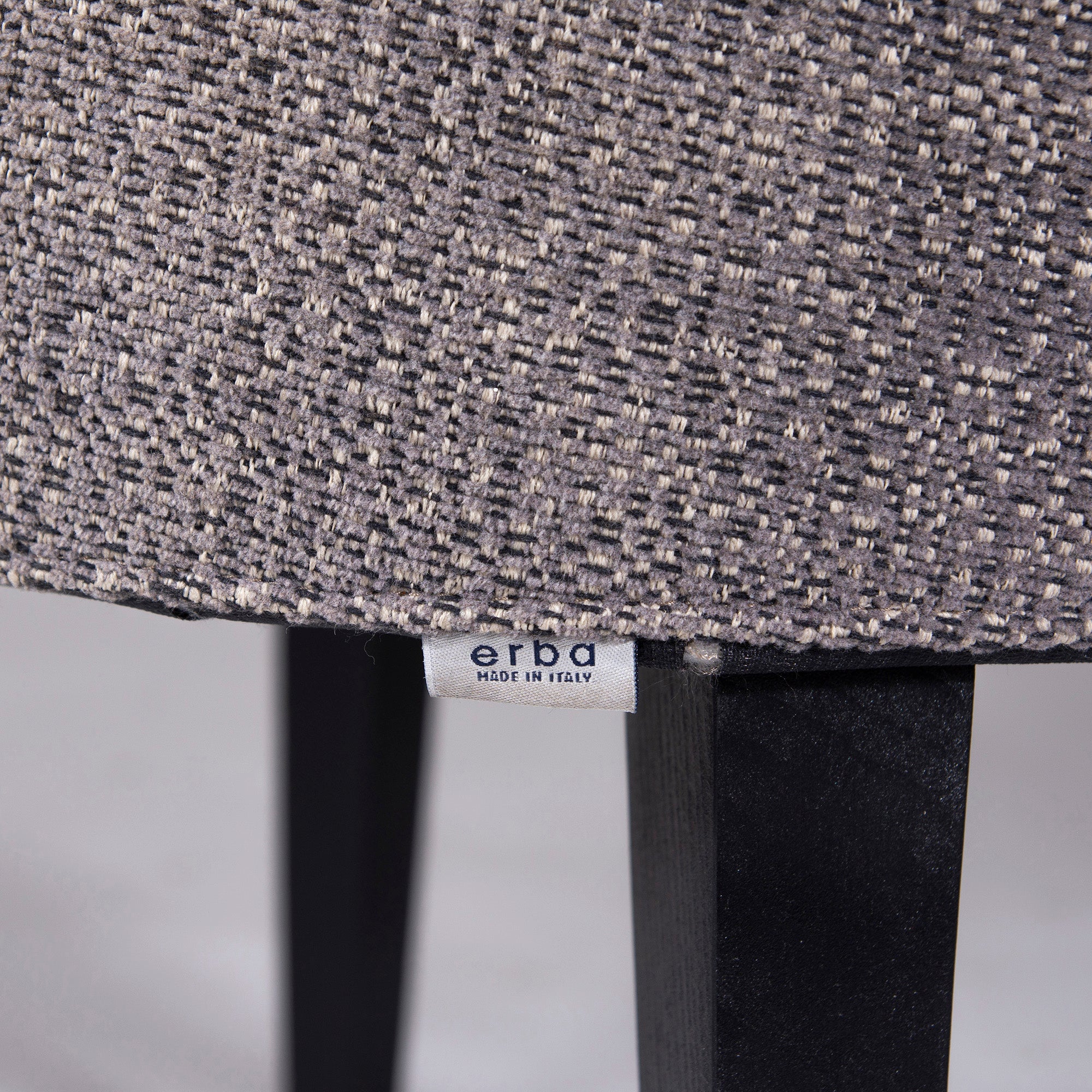 Erba Italia Dining Chair IDC Otsuka erba Arte Gray Fabric (4) Italian Modern Simple Modern Made in Italy