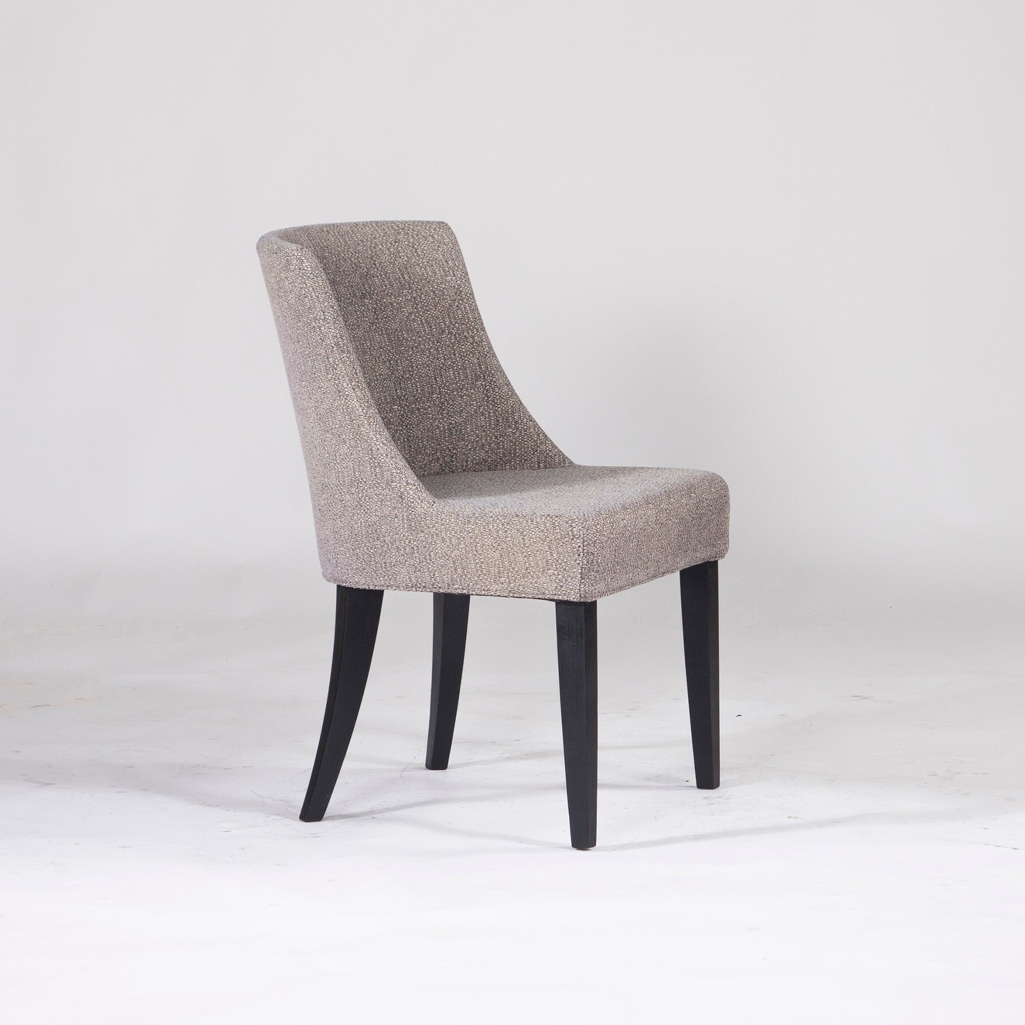 Erba Italia Dining Chair IDC Otsuka erba Arte Gray Fabric (4) Italian Modern Simple Modern Made in Italy
