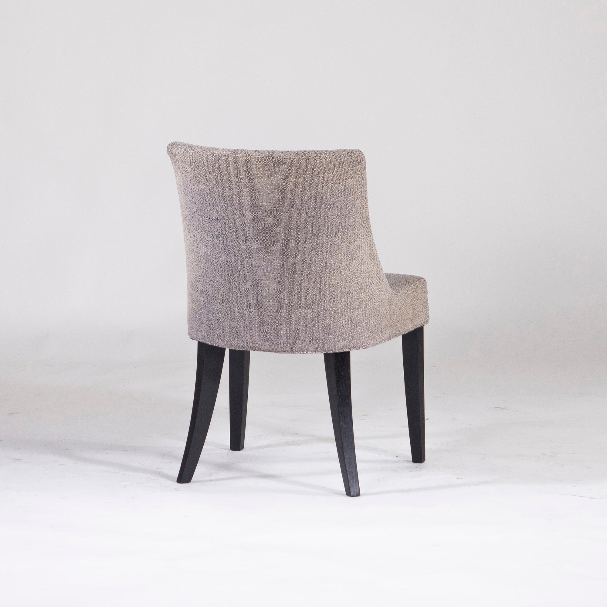 Erba Italia Dining Chair IDC Otsuka erba Arte Gray Fabric (4) Italian Modern Simple Modern Made in Italy