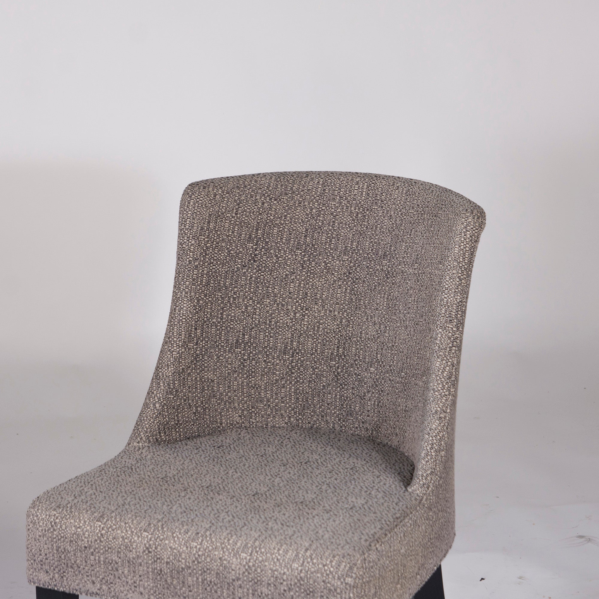 Erba Italia Dining Chair IDC Otsuka erba Arte Gray Fabric (4) Italian Modern Simple Modern Made in Italy