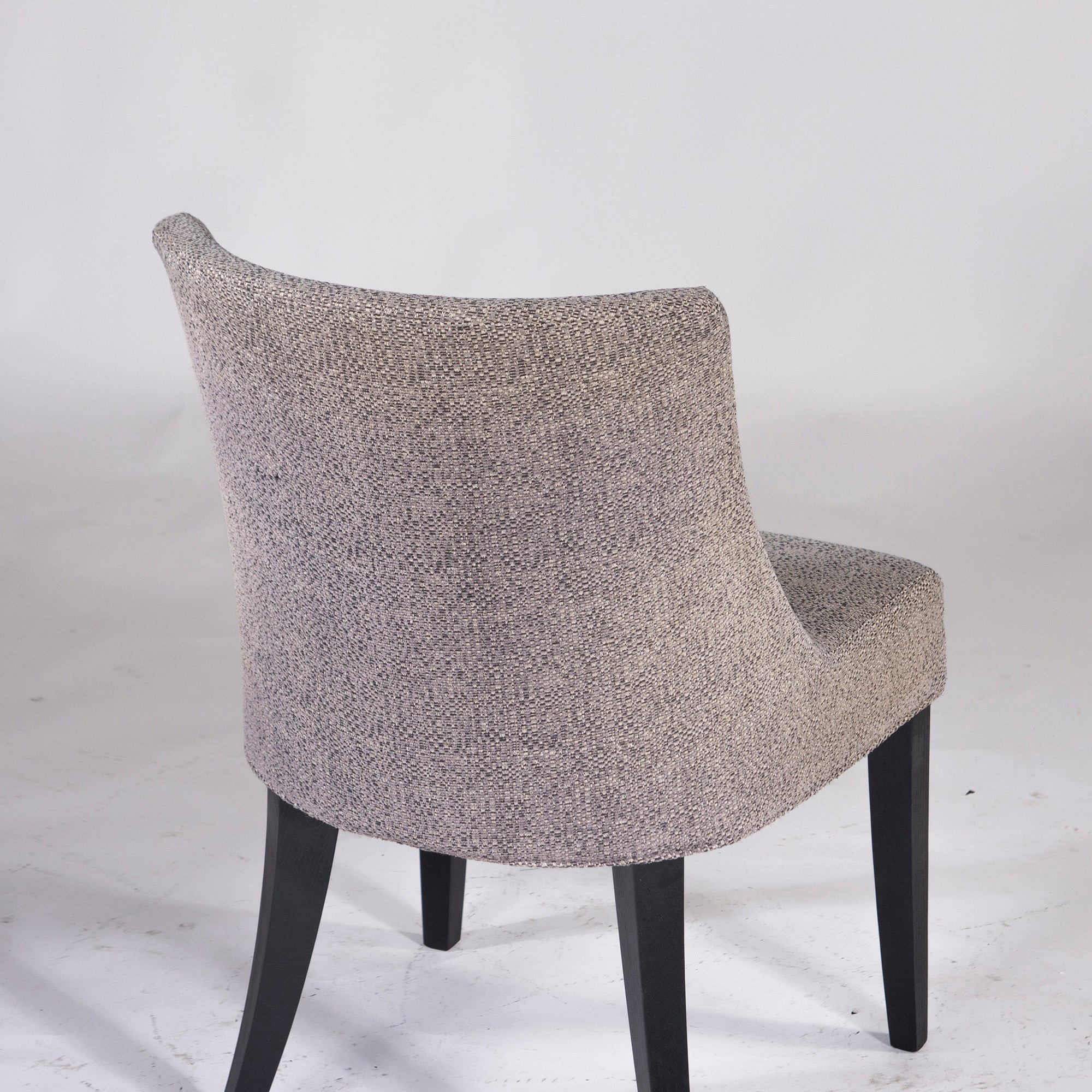 Erba Italia Dining Chair IDC Otsuka erba Arte Gray Fabric (4) Italian Modern Simple Modern Made in Italy