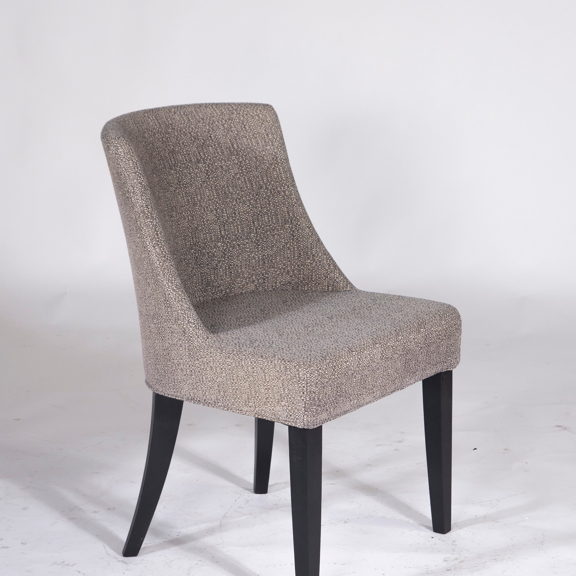Erba Italia Dining Chair IDC Otsuka erba Arte Gray Fabric (4) Italian Modern Simple Modern Made in Italy