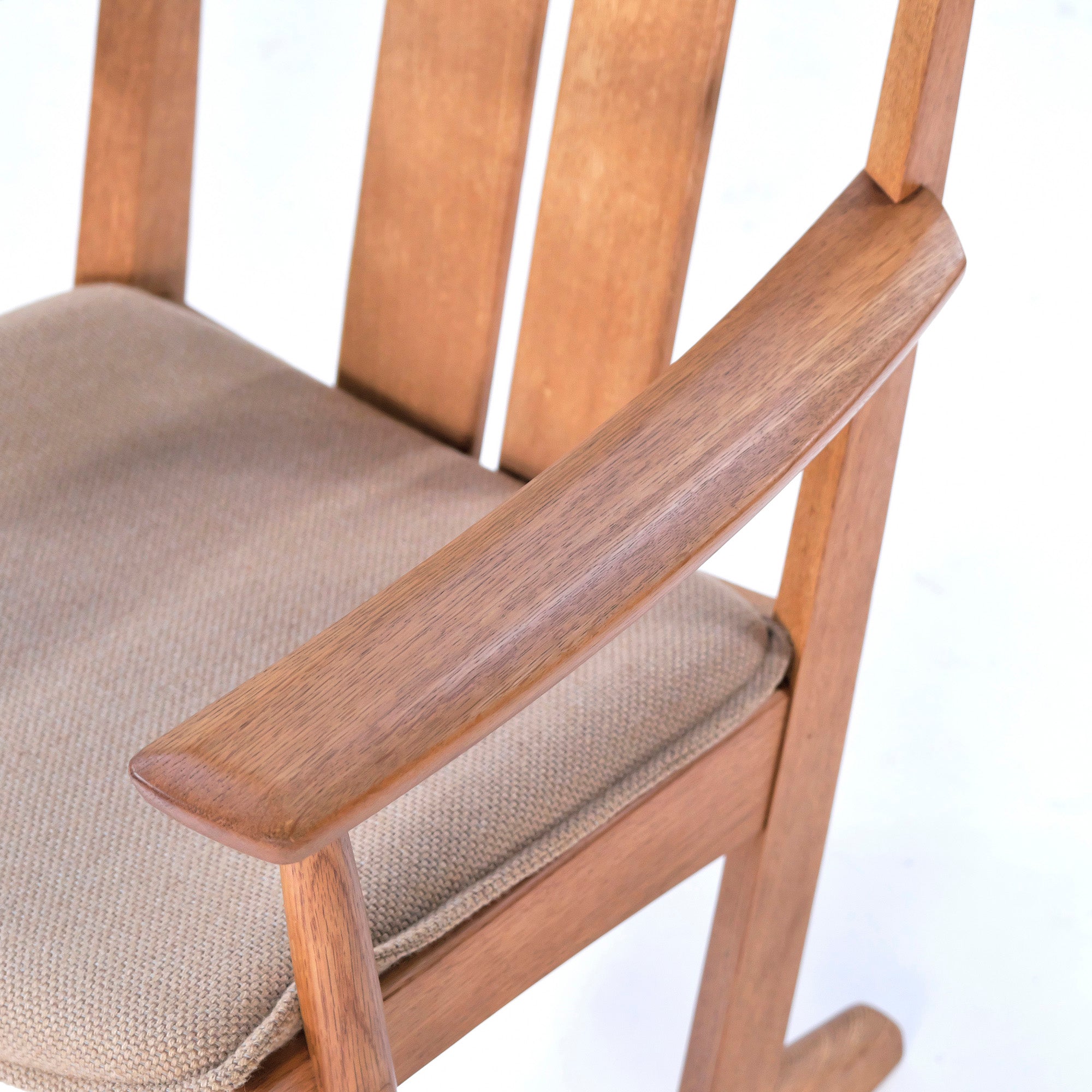 Kashiwa Mokko Lounge Chair, Solid Oak, Armchair, Oak, Armchair, Easy Chair, Japanese Modern, Natural, Oak, Hida