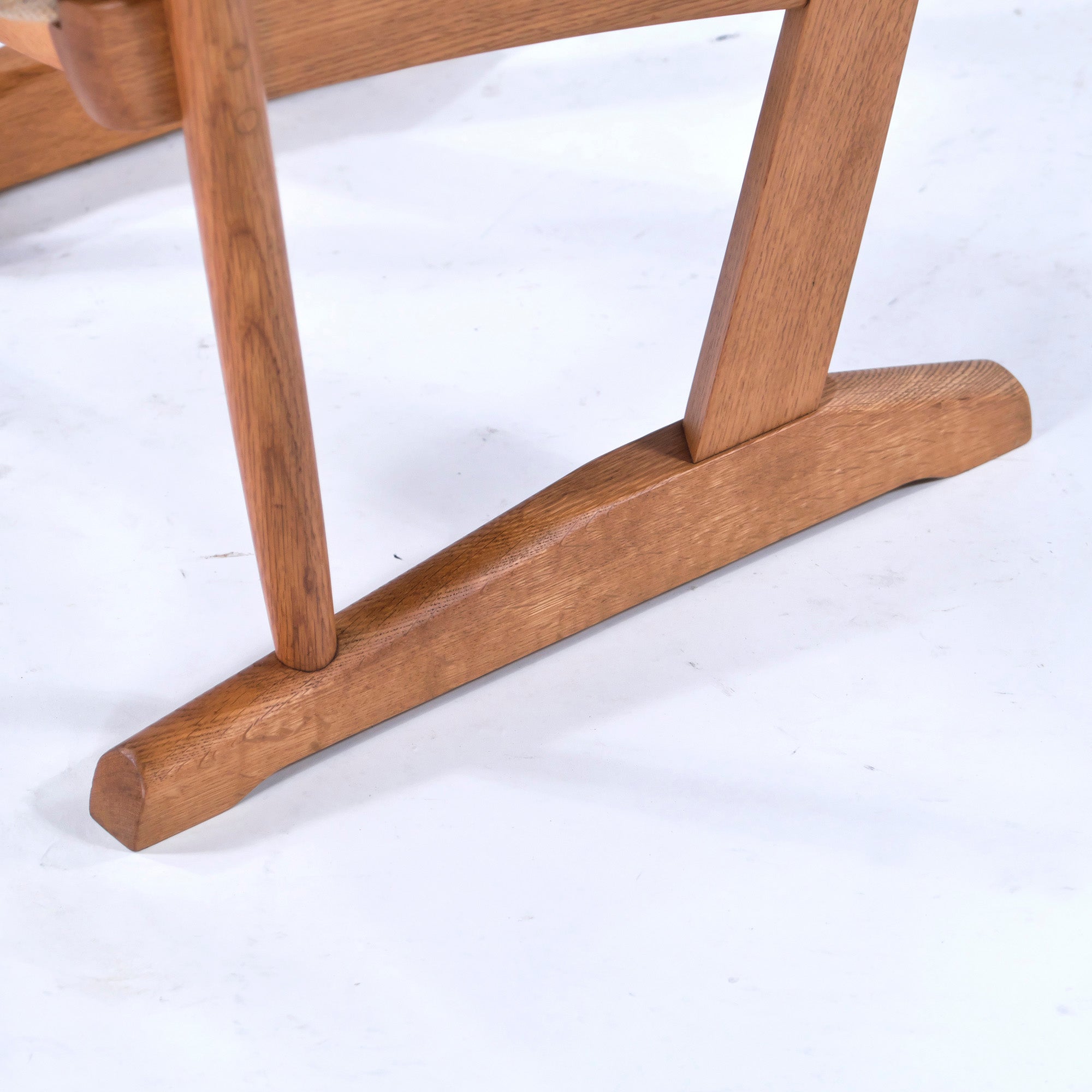 Kashiwa Mokko Lounge Chair, Solid Oak, Armchair, Oak, Armchair, Easy Chair, Japanese Modern, Natural, Oak, Hida