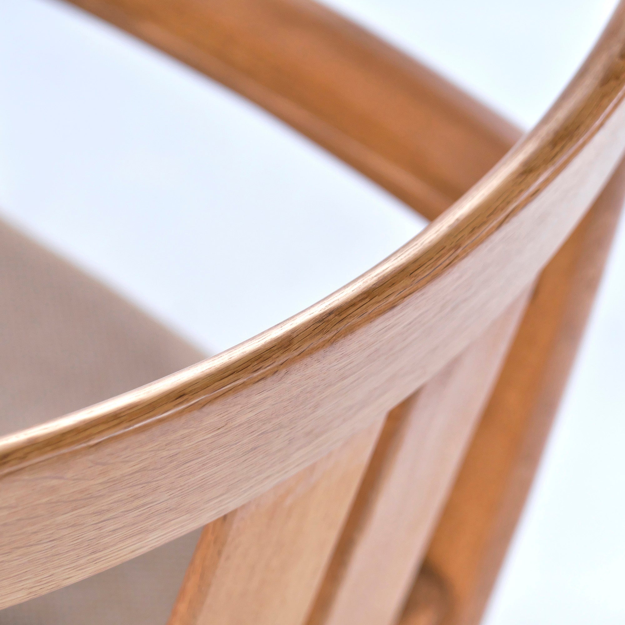 Kashiwa Mokko Lounge Chair, Solid Oak, Armchair, Oak, Armchair, Easy Chair, Japanese Modern, Natural, Oak, Hida