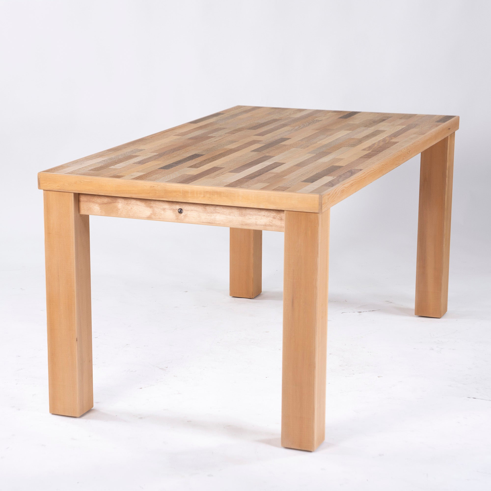 ACME Furniture Dining Table ACME Furniture Eco Wood Dining Table w160 Vintage Style West Coast Style