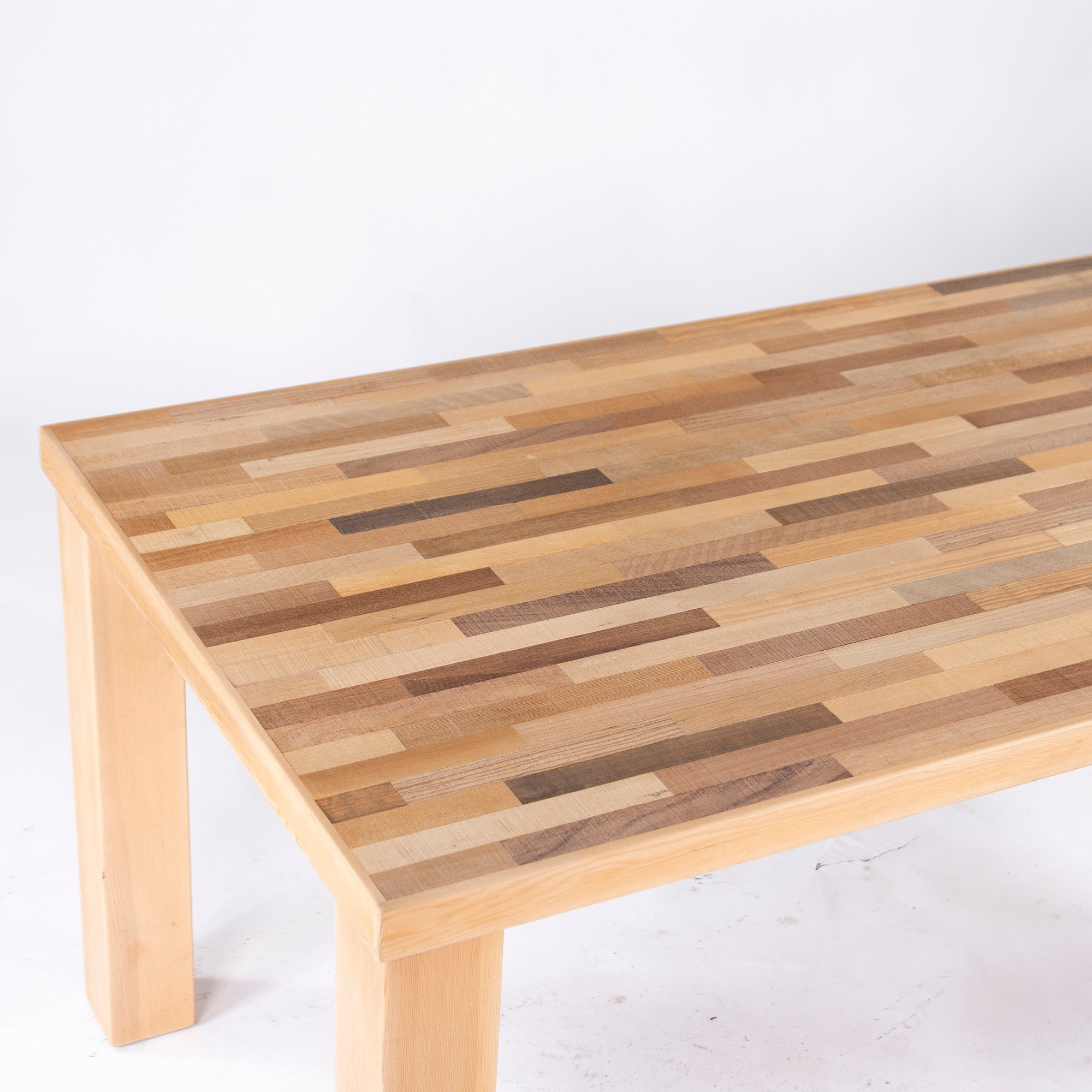 ACME Furniture Dining Table ACME Furniture Eco Wood Dining Table w160 Vintage Style West Coast Style