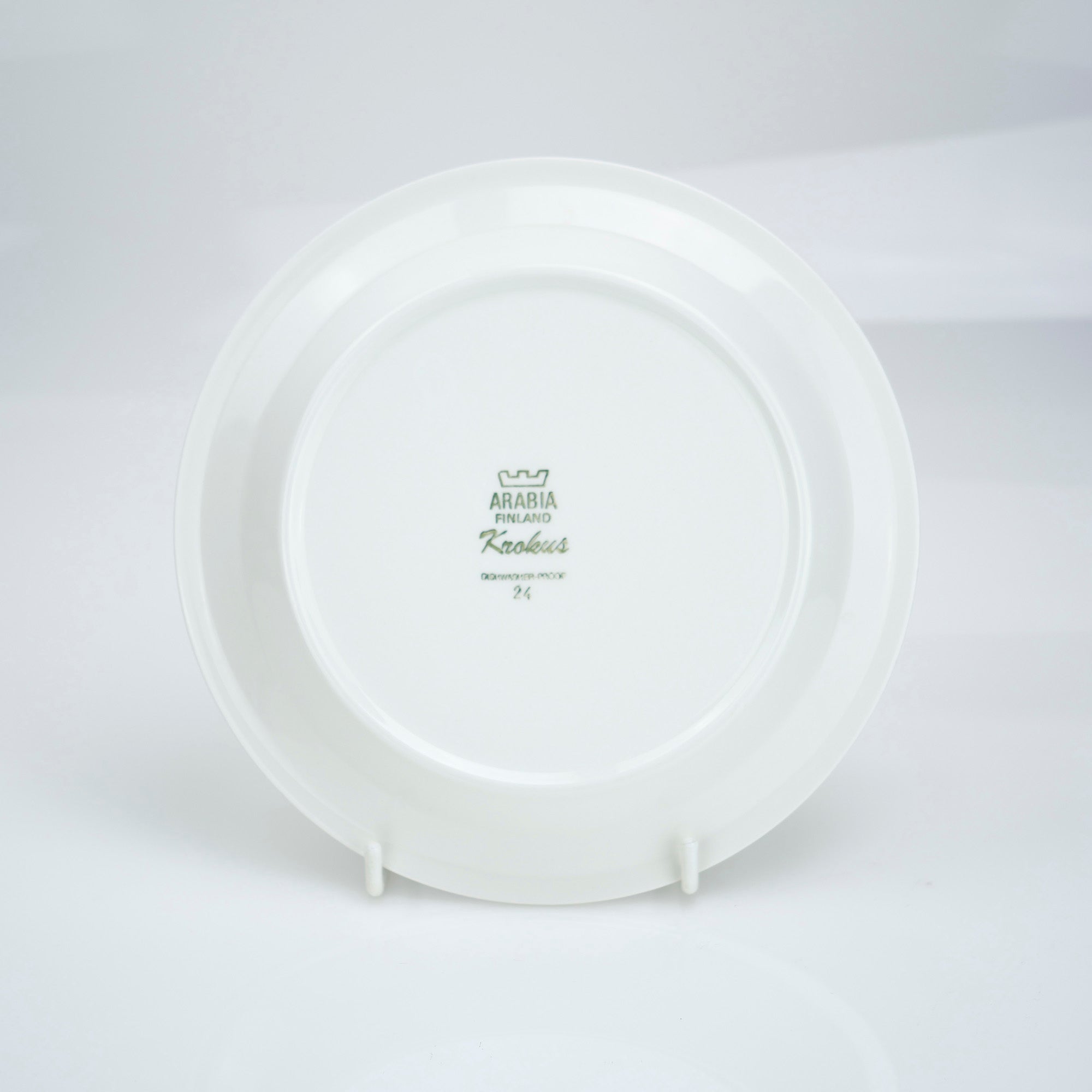 アラビア クロッカス ARABIA KROKUS 20cmプレート エステリ・トムラ ESTERI TOMULA 北欧ヴィンテージ レア (2)