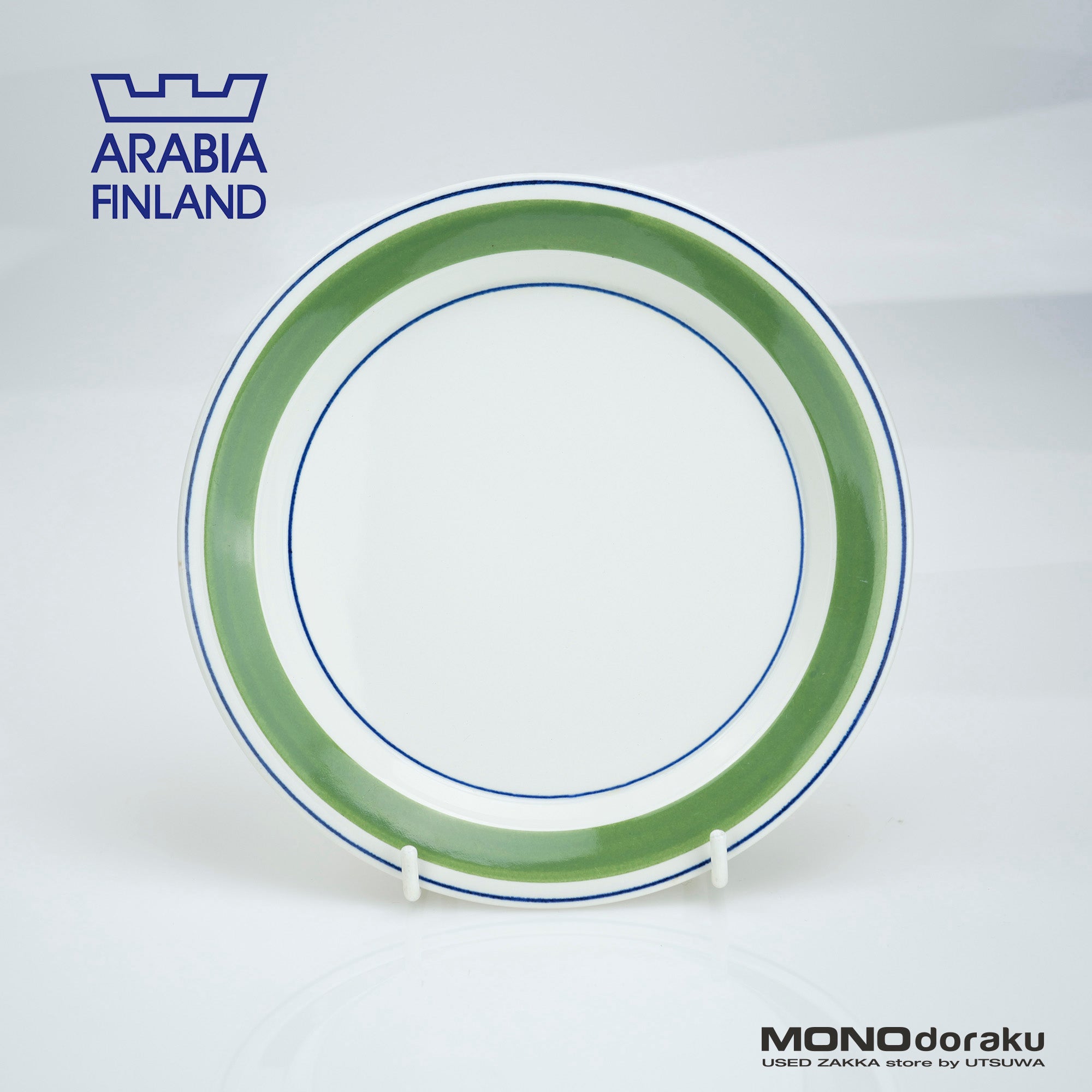 アラビア クロッカス ARABIA KROKUS 20cmプレート エステリ・トムラ ESTERI TOMULA 北欧ヴィンテージ レア (3)