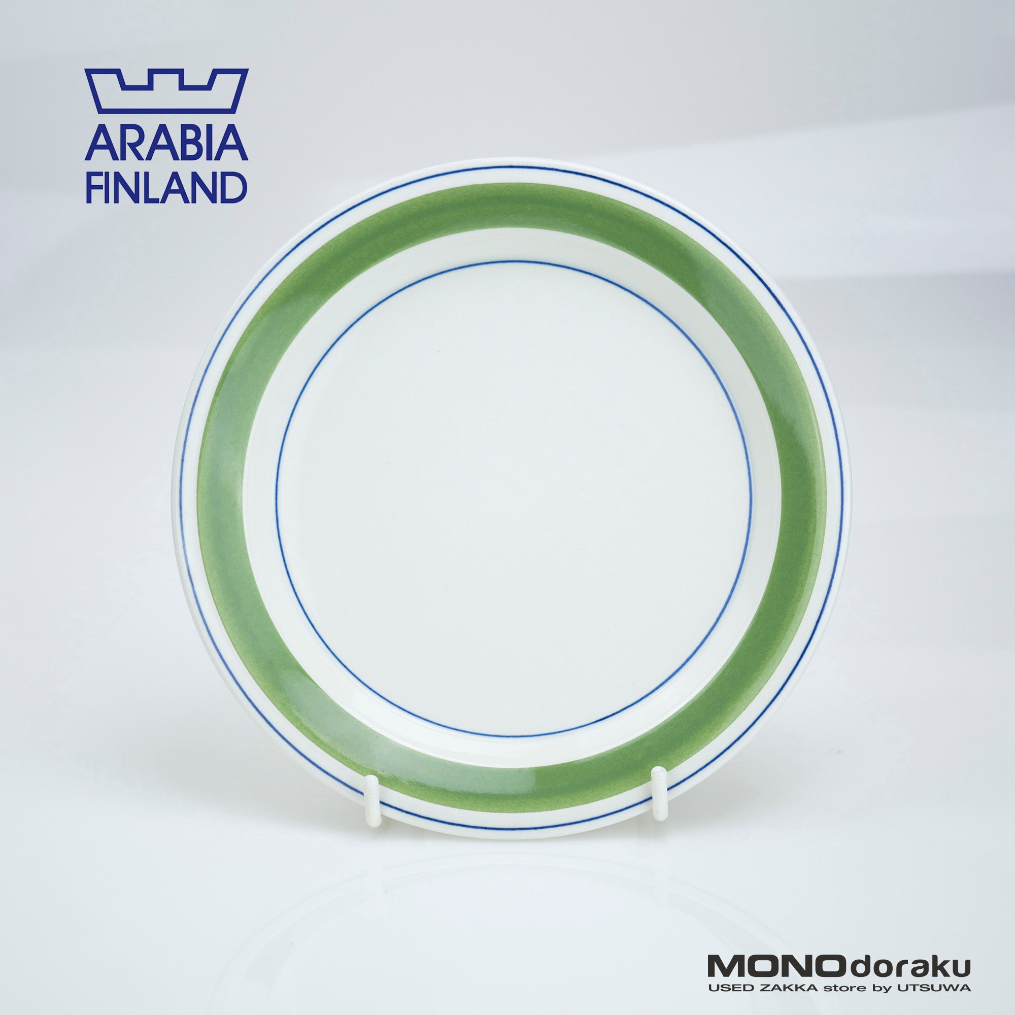 アラビア クロッカス ARABIA KROKUS 20cmプレート エステリ・トムラ ESTERI TOMULA 北欧ヴィンテージ レア (4)