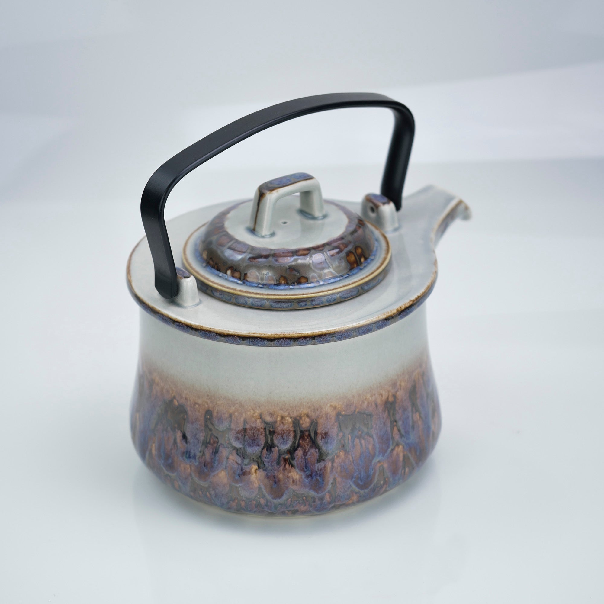 Bing & Gröndahl Mexico Jens Quistgaard Teapot Nordic Vintage Western Tableware (2)