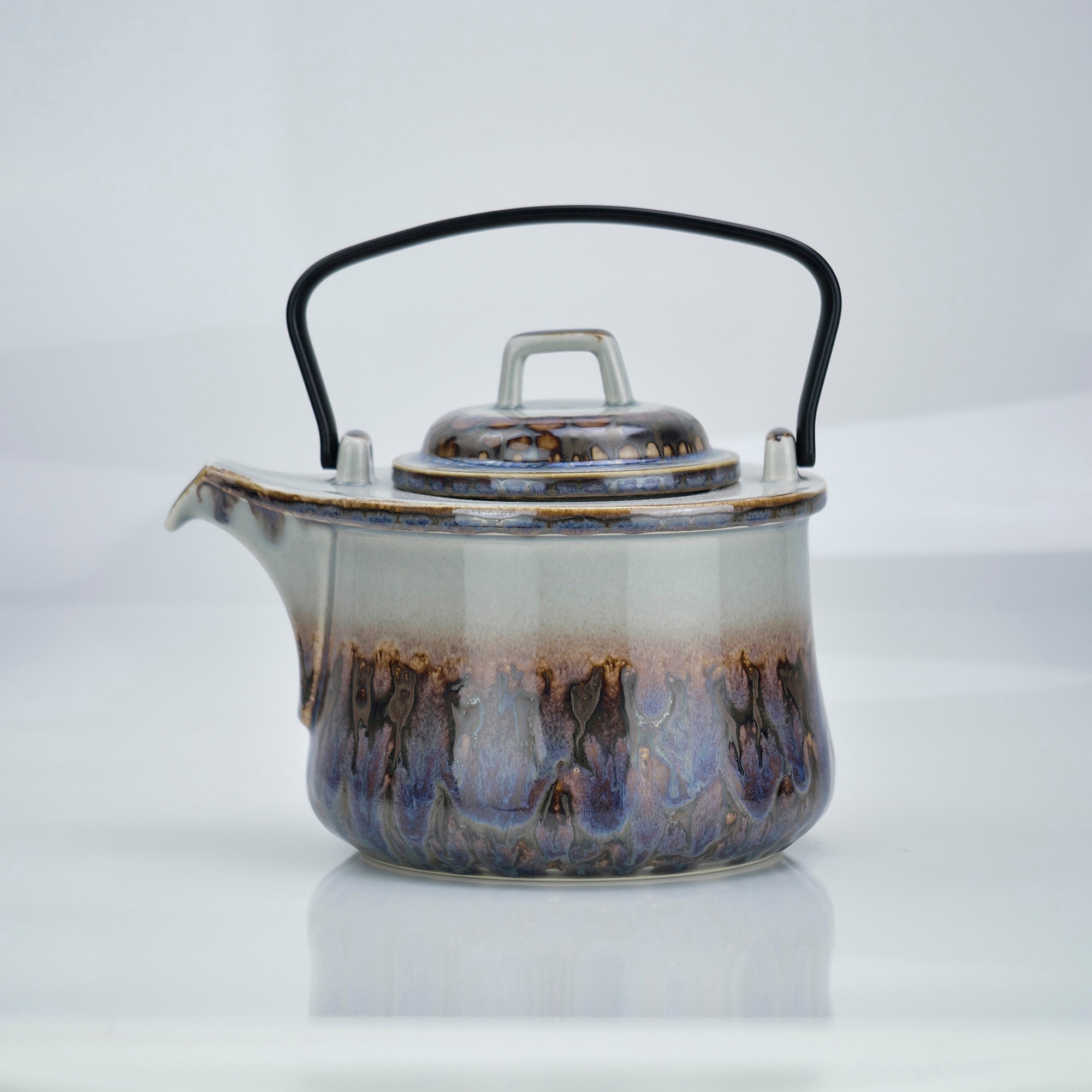 Bing & Gröndahl Mexico Jens Quistgaard Teapot Nordic Vintage Western Tableware (2)